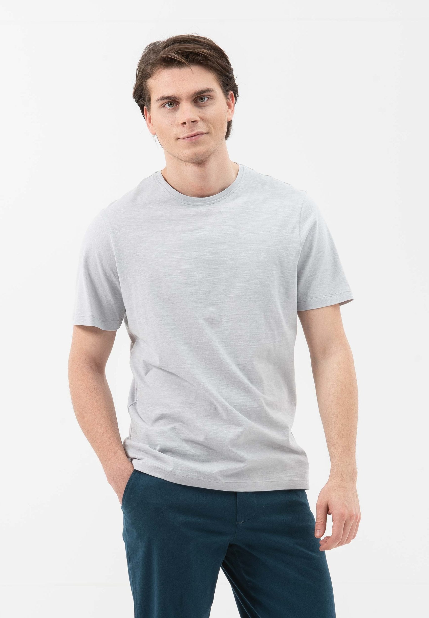 Basic T-Shirt aus Bio-Baumwolle