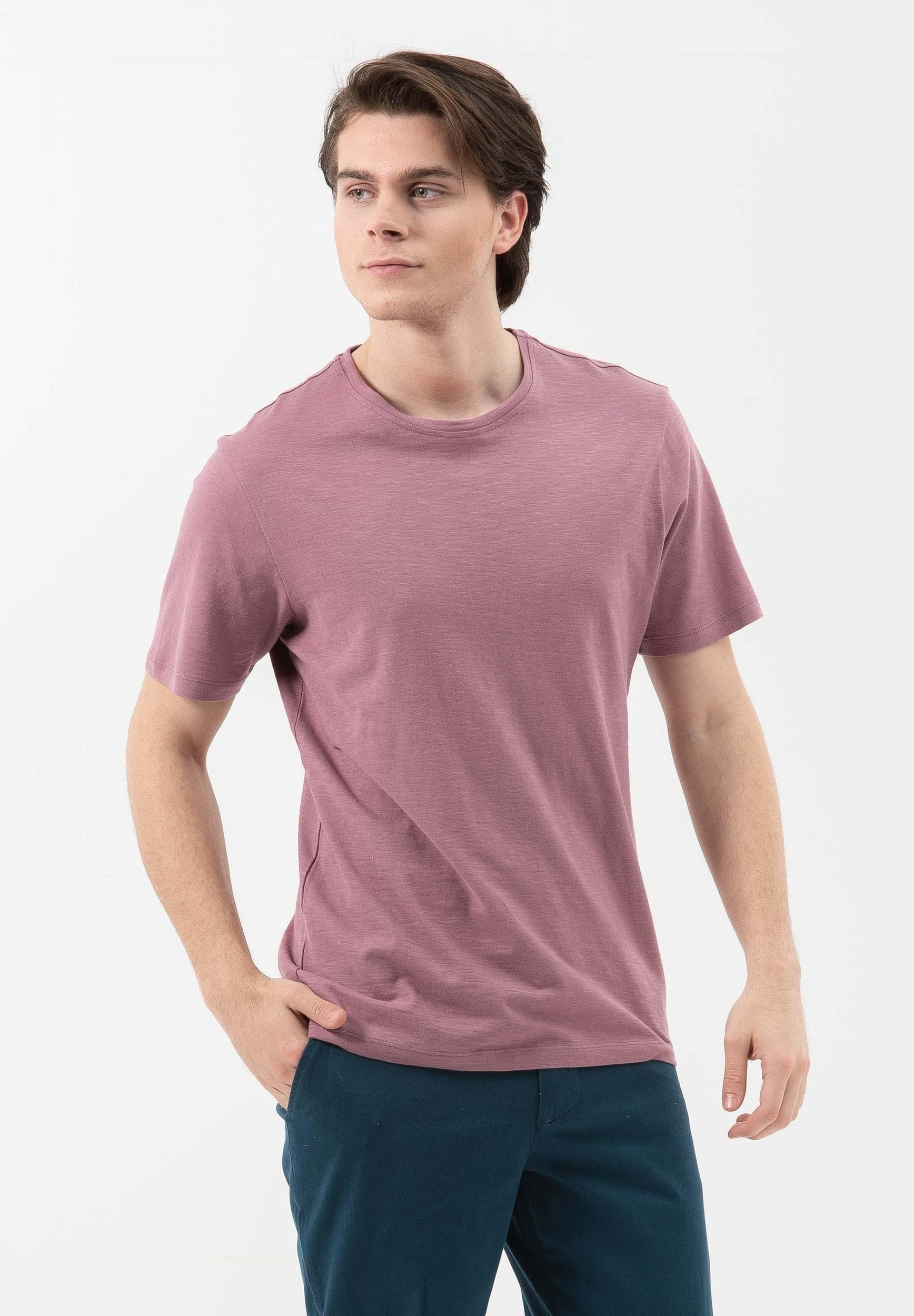 Basic T-Shirt aus Bio-Baumwolle