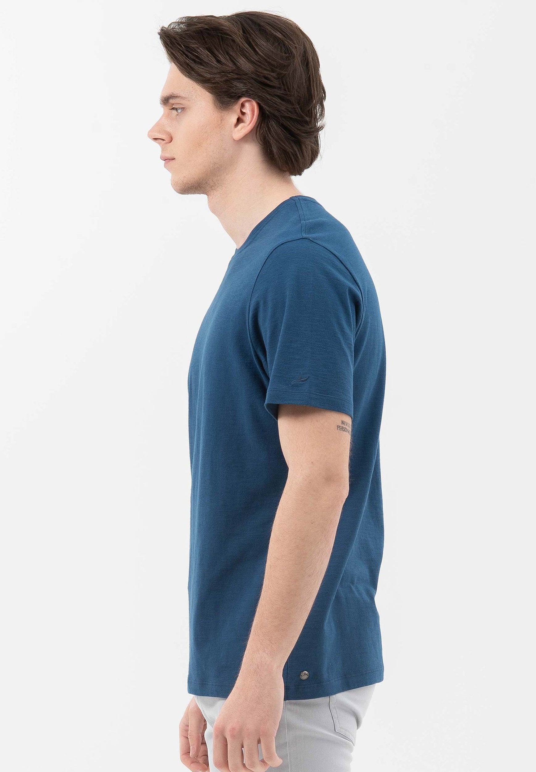 Basic T-Shirt aus Bio-Baumwolle