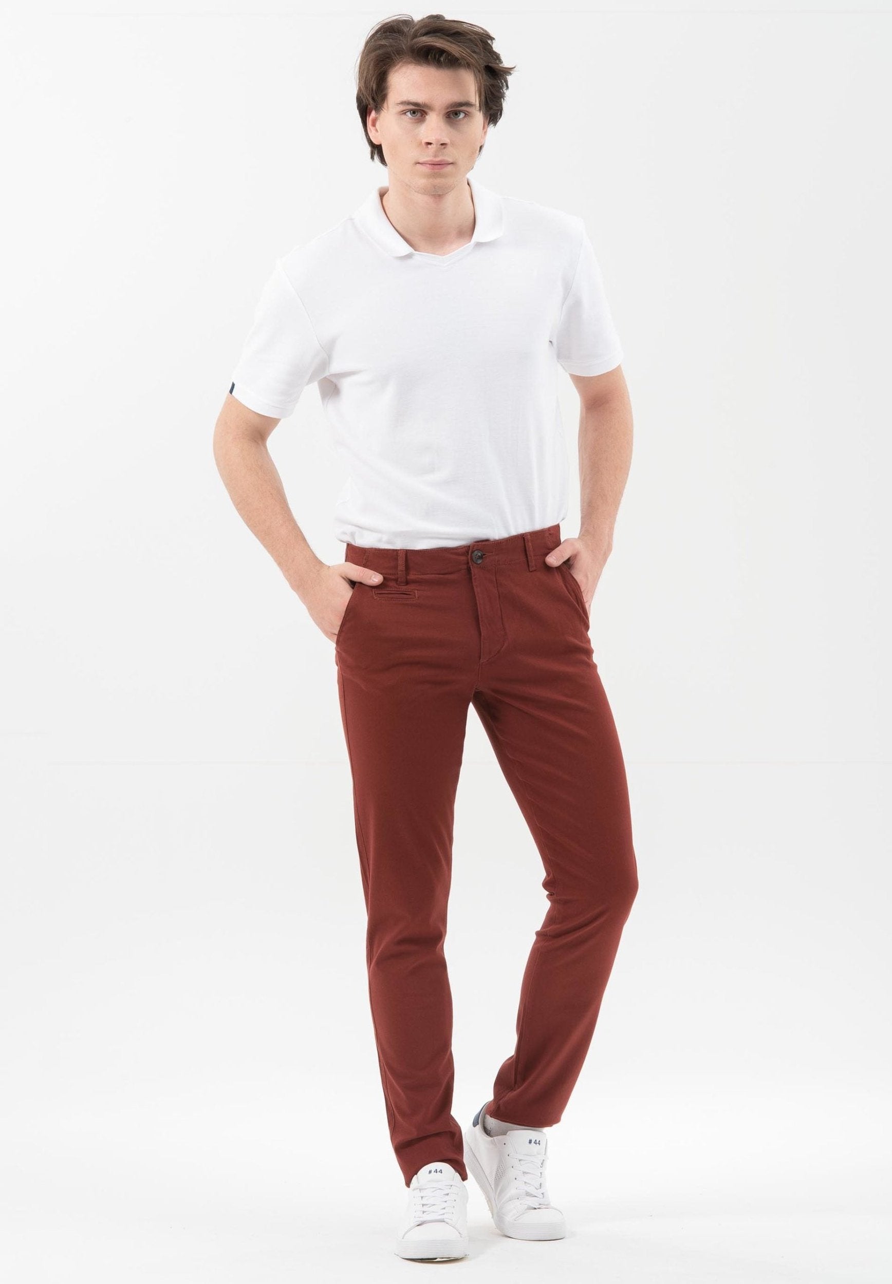 Chino-Hose aus Bio-Baumwolle