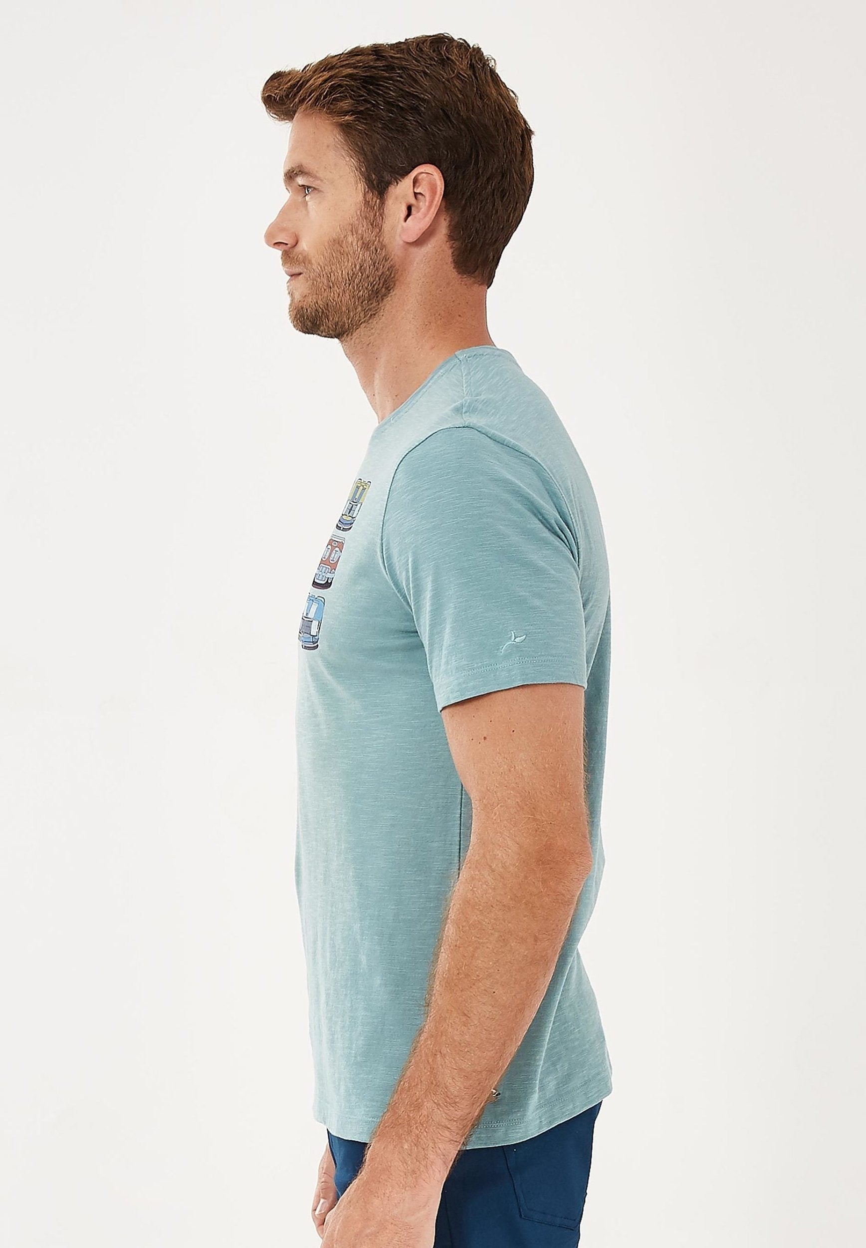 T-Shirt aus Bio-Baumwolle mit Print