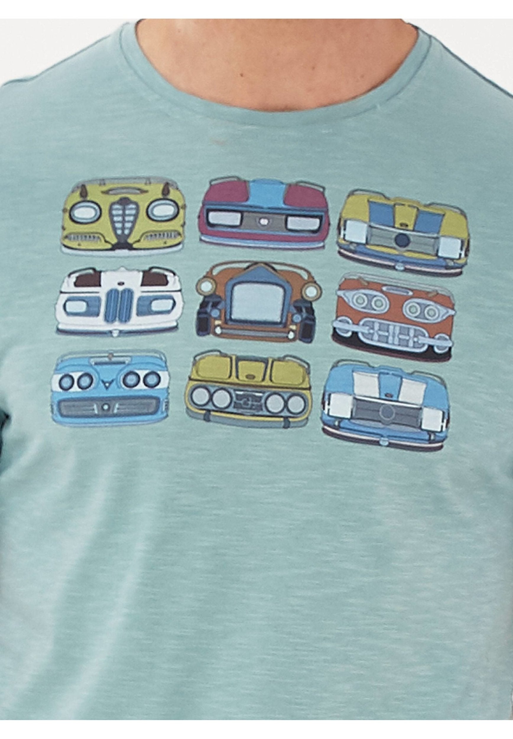 T-Shirt aus Bio-Baumwolle mit Print