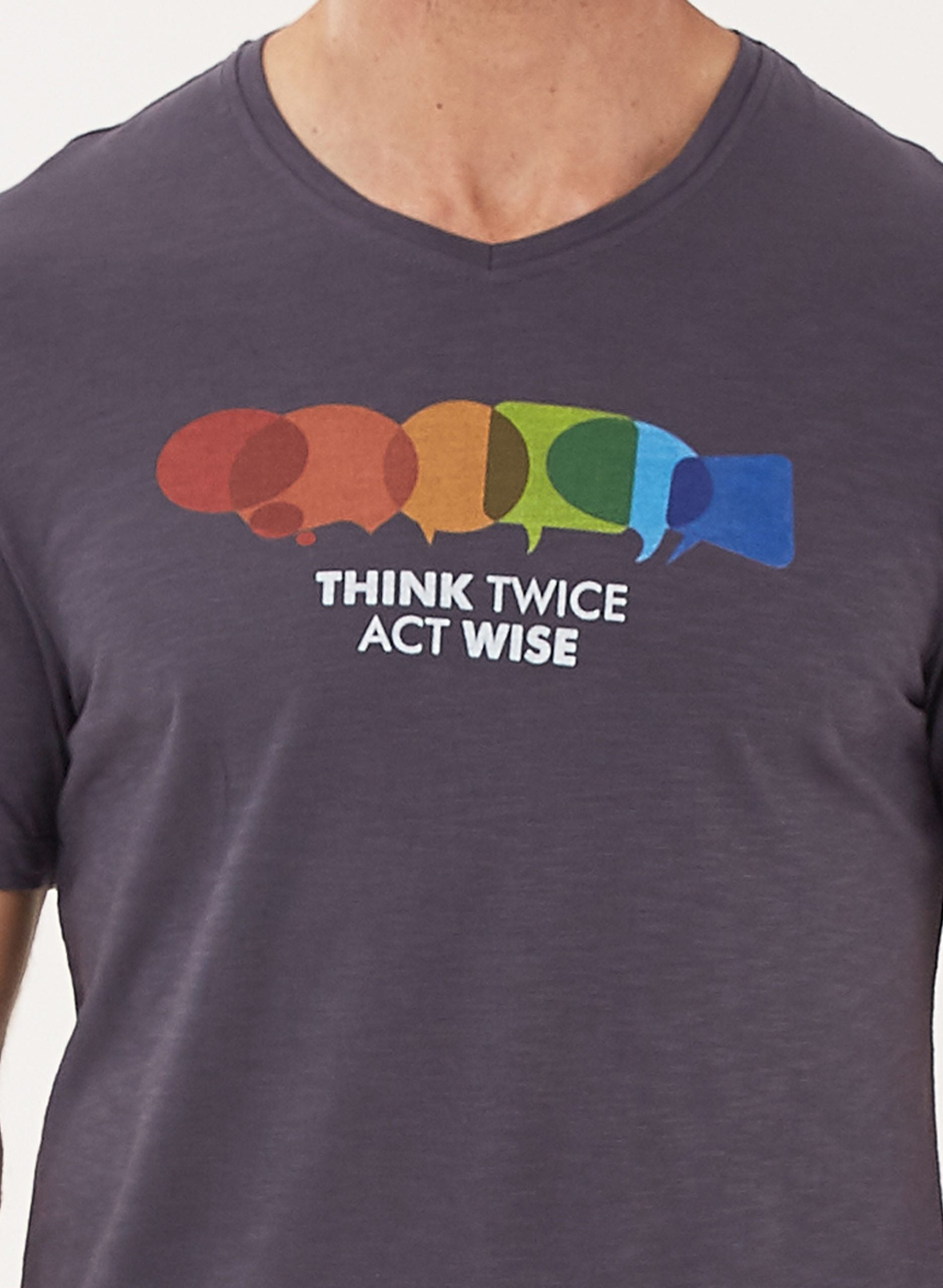 T-Shirt aus Bio-Baumwolle mit Print