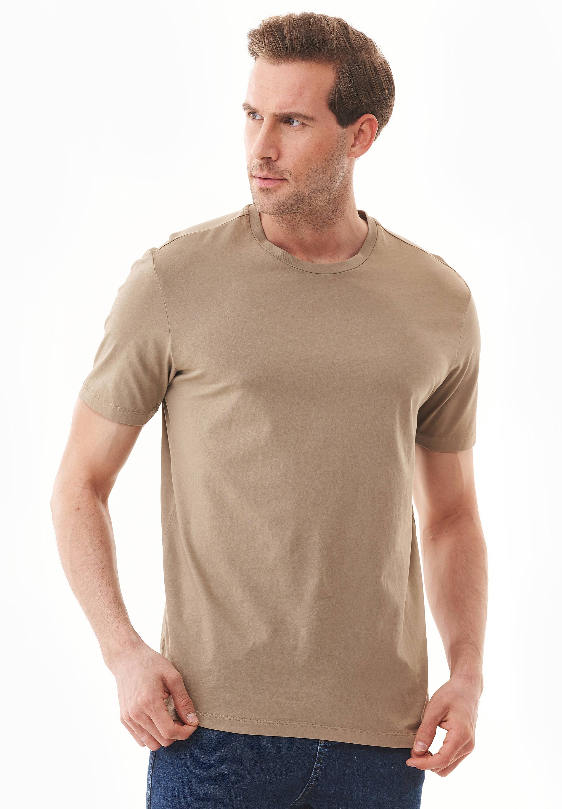 Natural Dye T-Shirt aus Bio-Baumwolle