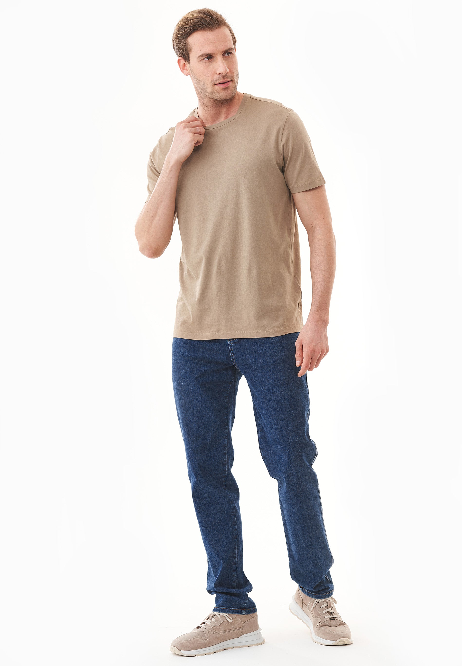 Natural Dye T-Shirt aus Bio-Baumwolle