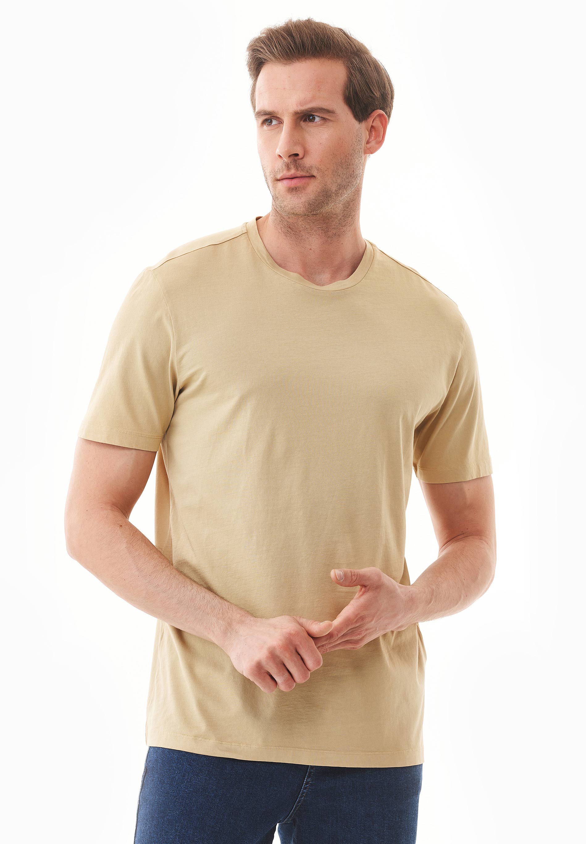 Natural Dye T-Shirt aus Bio-Baumwolle