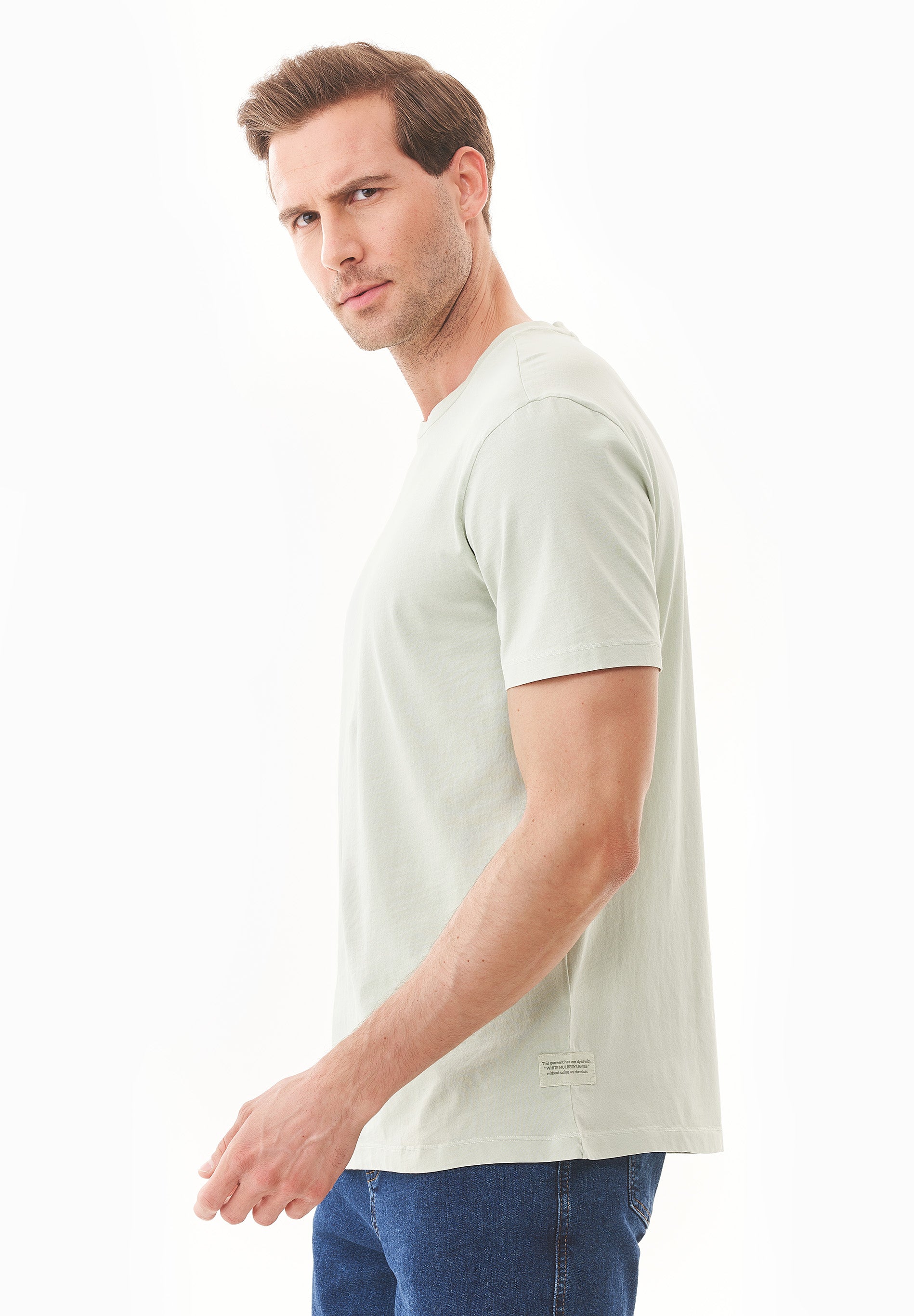 Natural Dye T-Shirt aus Bio-Baumwolle