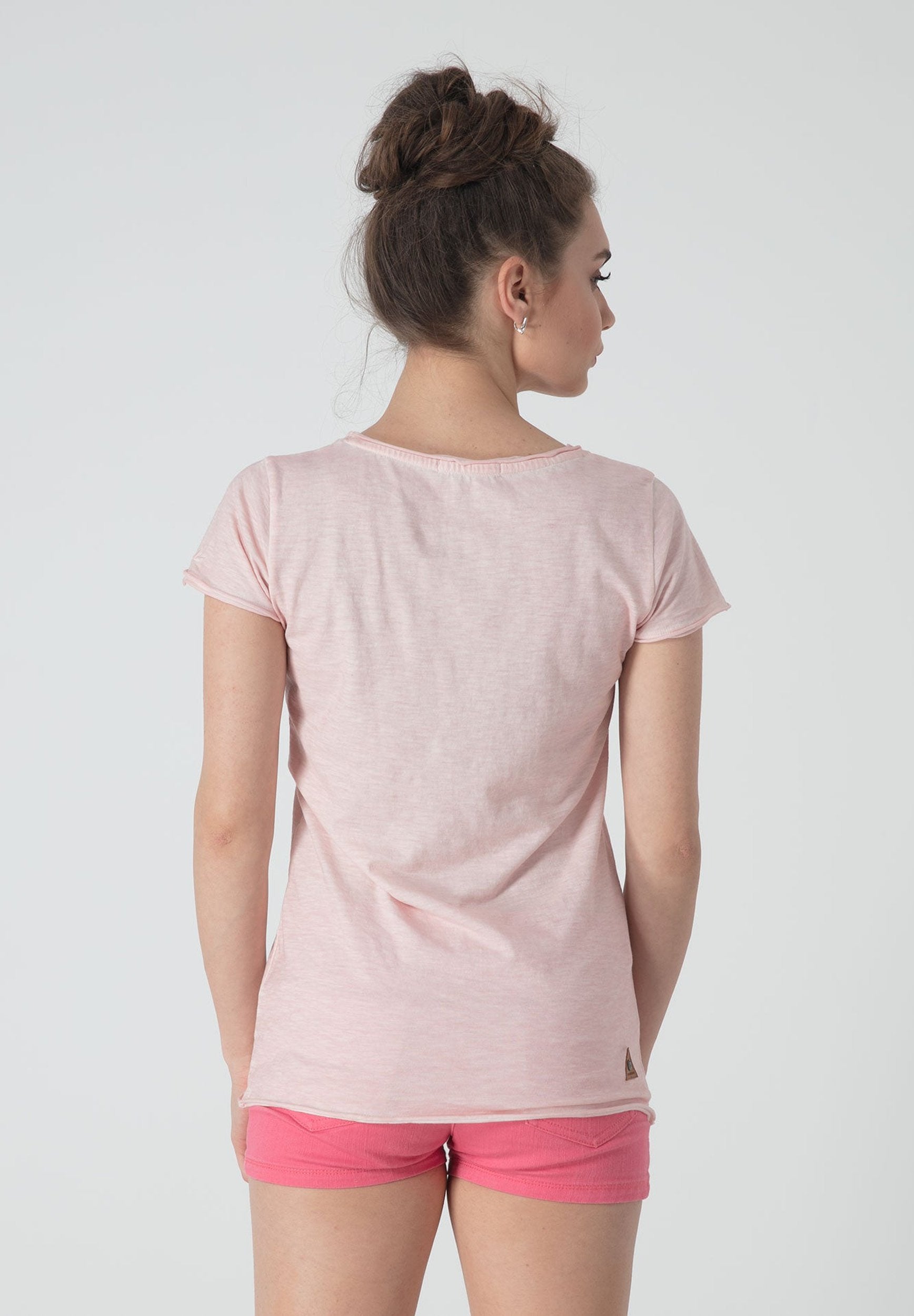 Bedrucktes T-Shirt aus Bio-Baumwolle mit Blumen Motive