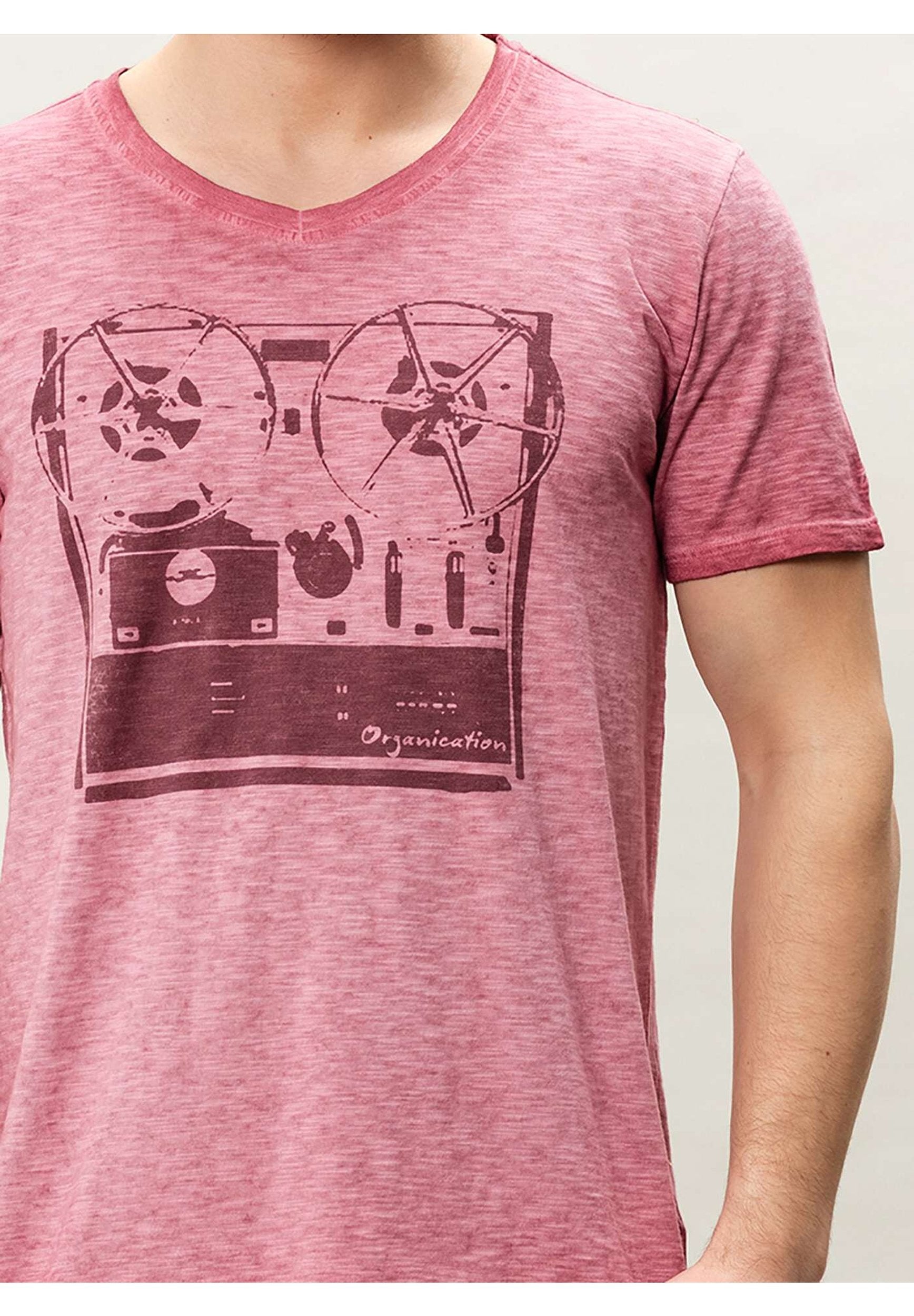 Garment Dyed T-Shirt aus Bio-Baumwolle