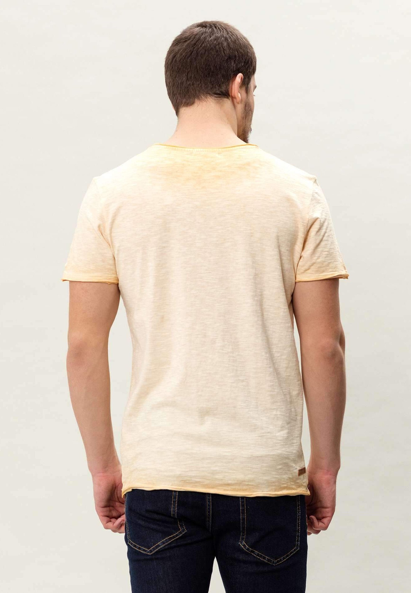 Garment Dyed T-Shirt aus Bio-Baumwolle