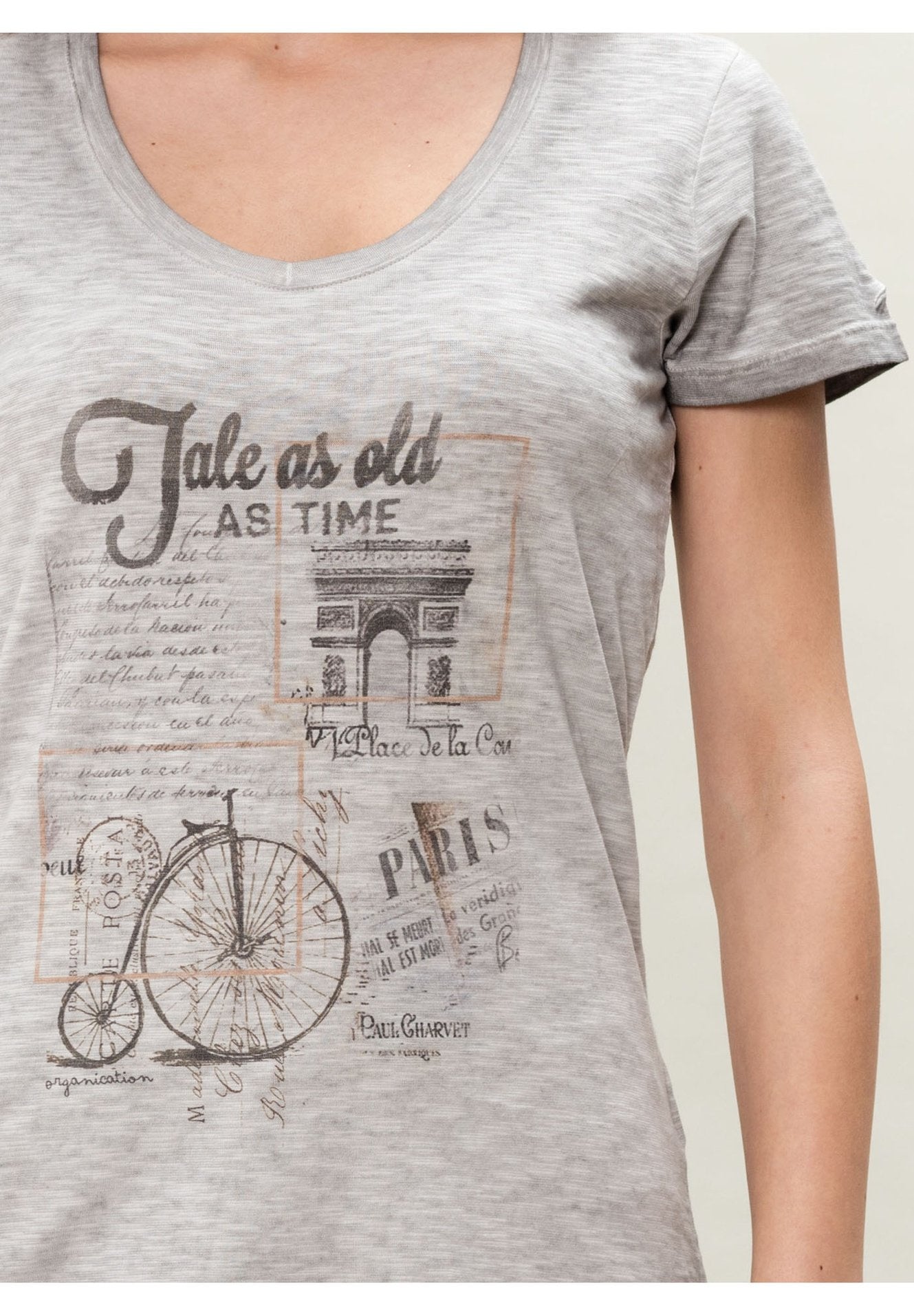 Cold Dyed T-Shirt aus Bio-Baumwolle