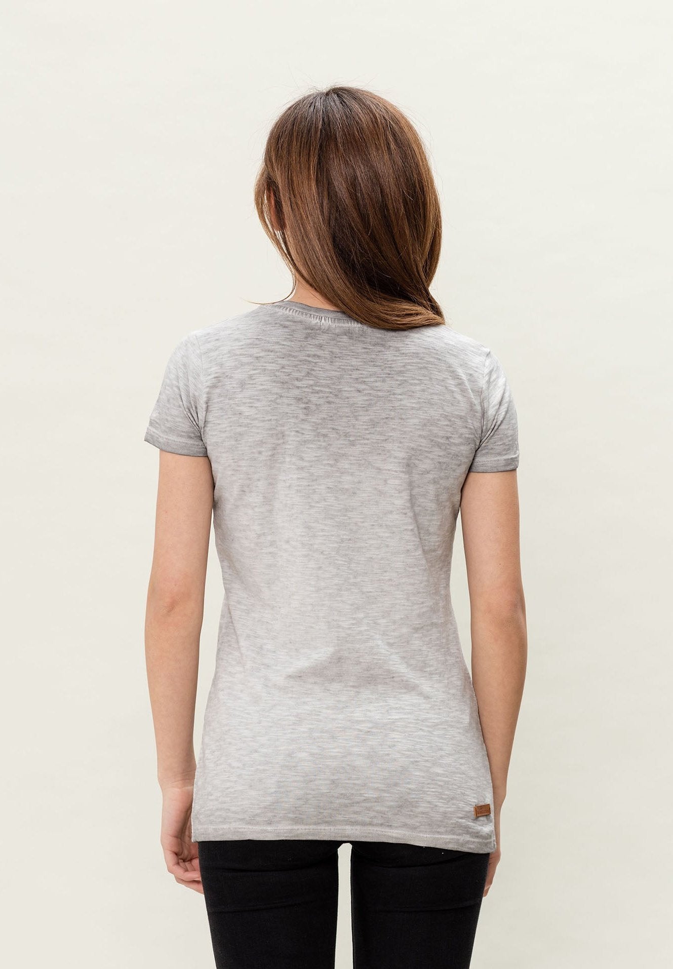 Cold Dyed T-Shirt aus Bio-Baumwolle