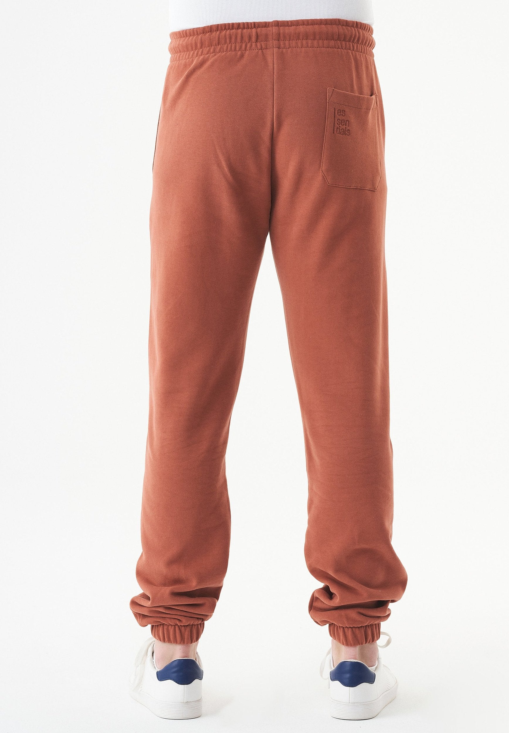 ESSENTIALS-PARS- Soft Touch Sweathose aus Bio-Baumwolle