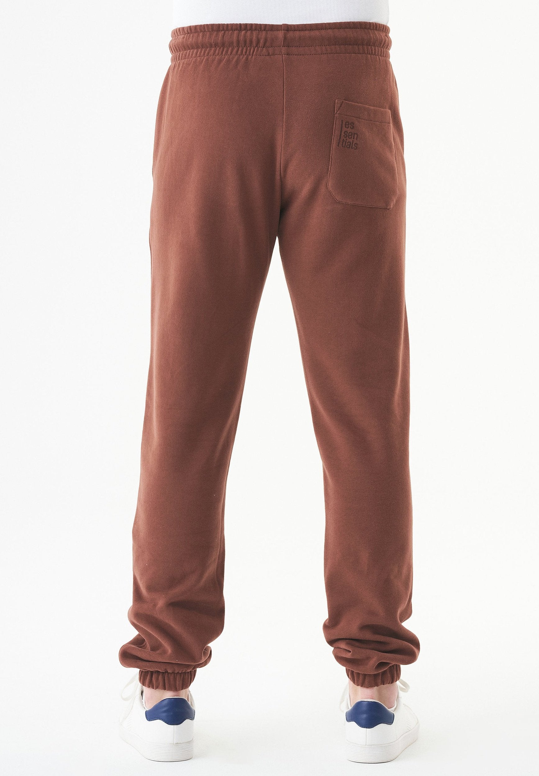 ESSENTIALS-PARS- Soft Touch Sweathose aus Bio-Baumwolle