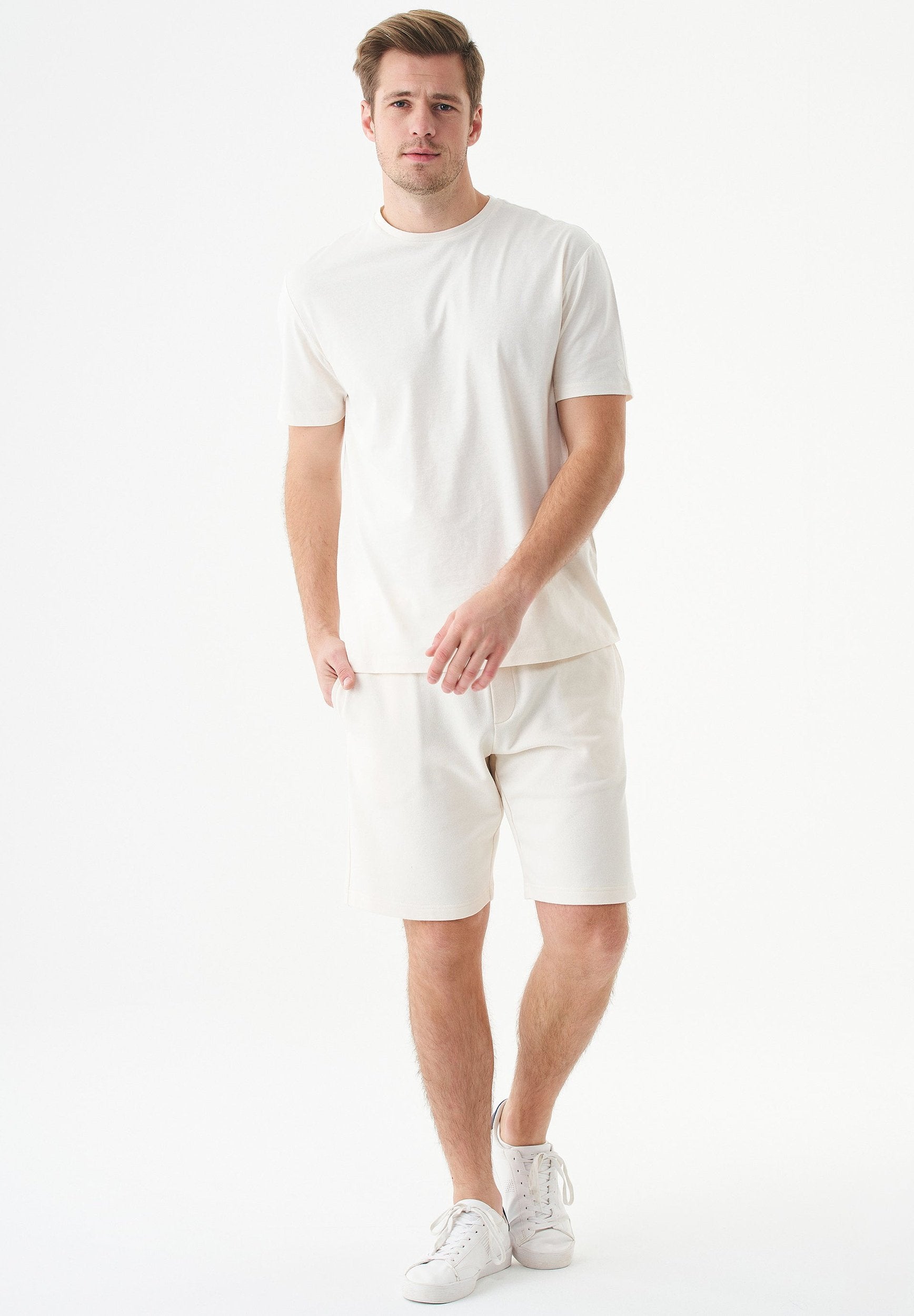 Shadi Soft Touch Organic Cotton Sweatshorts Mint Blue