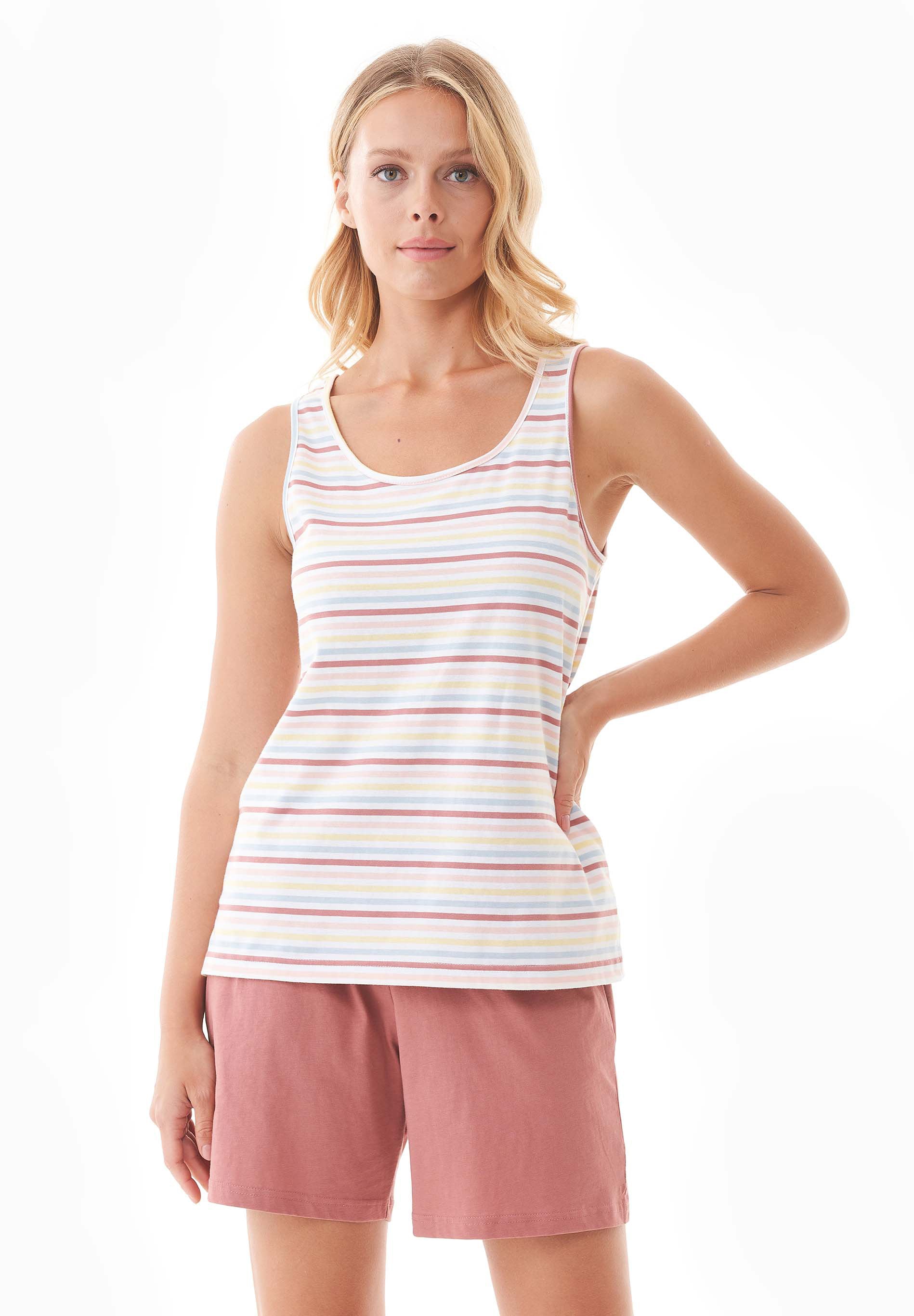 STEELLA | Shorts Pyjama-Set aus Bio-Baumwolle
