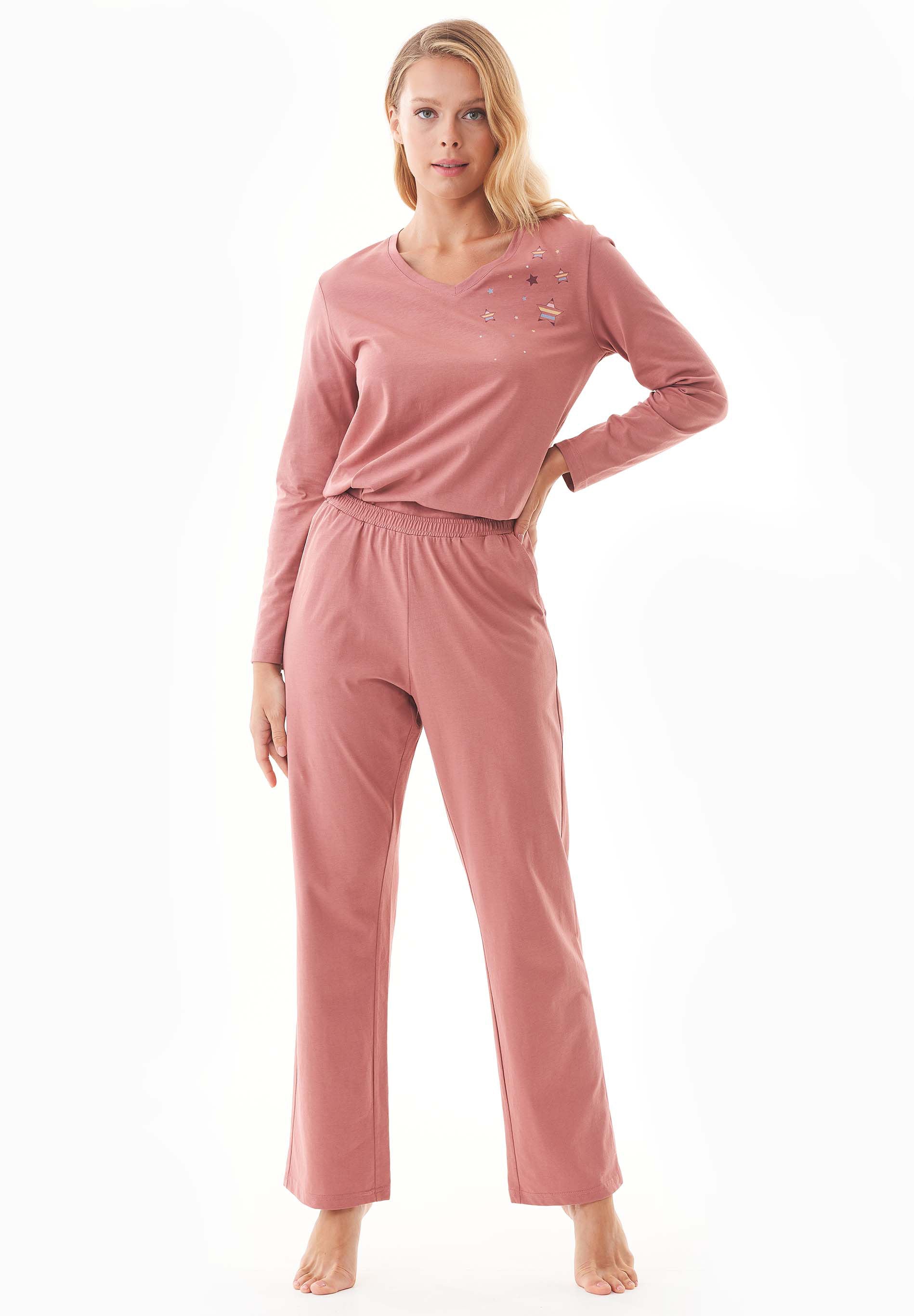 TIEERRA | Pyjama-Set aus Bio-Baumwolle