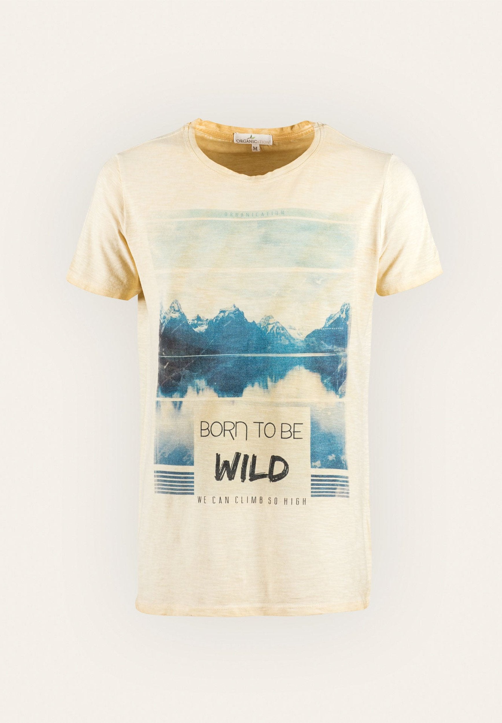 Garment Dyed T-Shirt aus Bio-Baumwolle