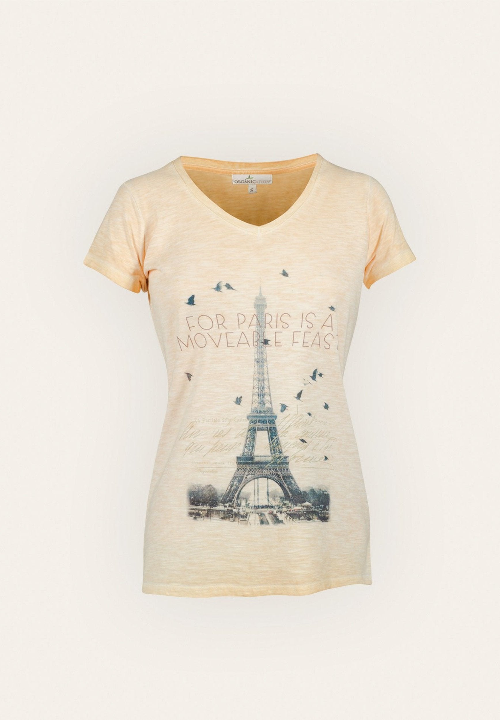 Damen Cold Pigment Dyed T-Shirt aus Bio-Baumwolle