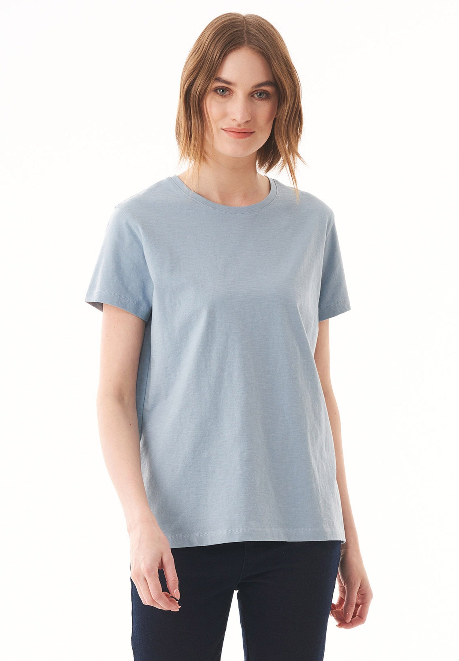 Basic T-Shirt aus Bio-Baumwolle