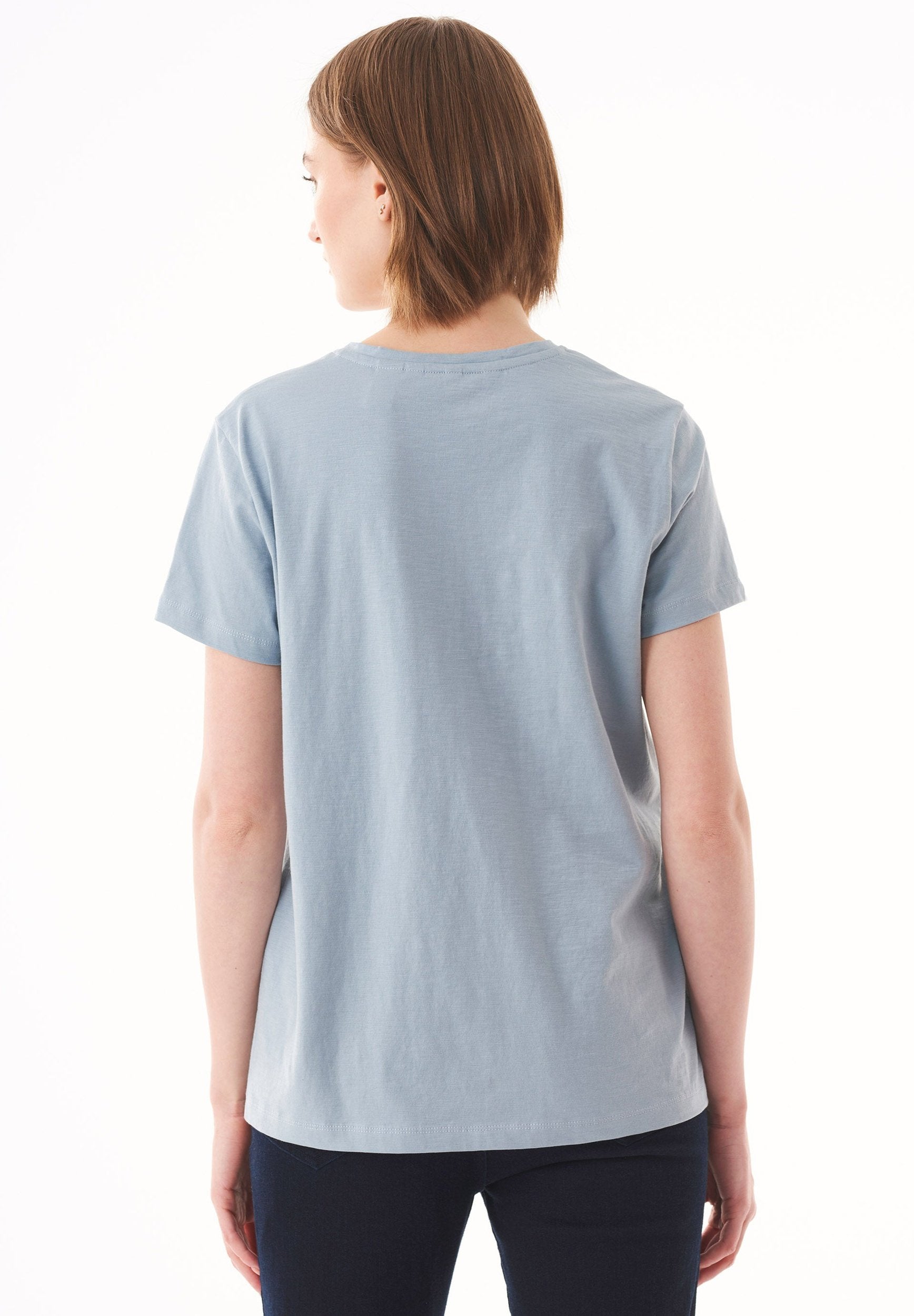 Basic T-Shirt aus Bio-Baumwolle