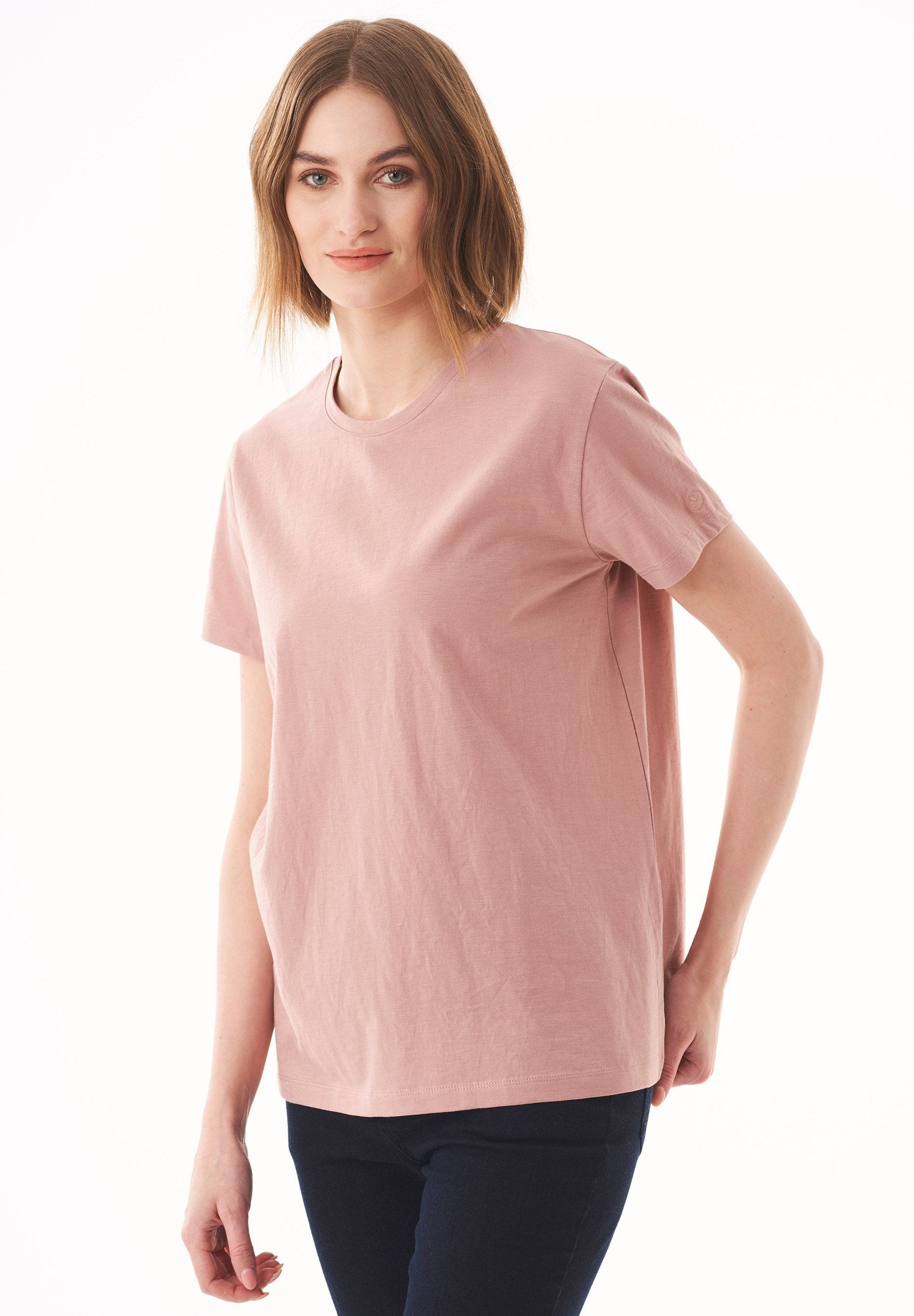 Basic T-Shirt aus Bio-Baumwolle