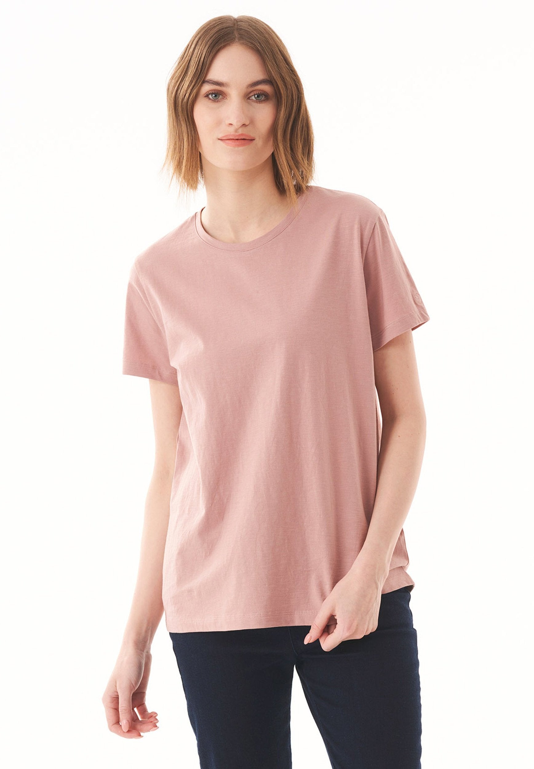 Basic T-Shirt aus Bio-Baumwolle