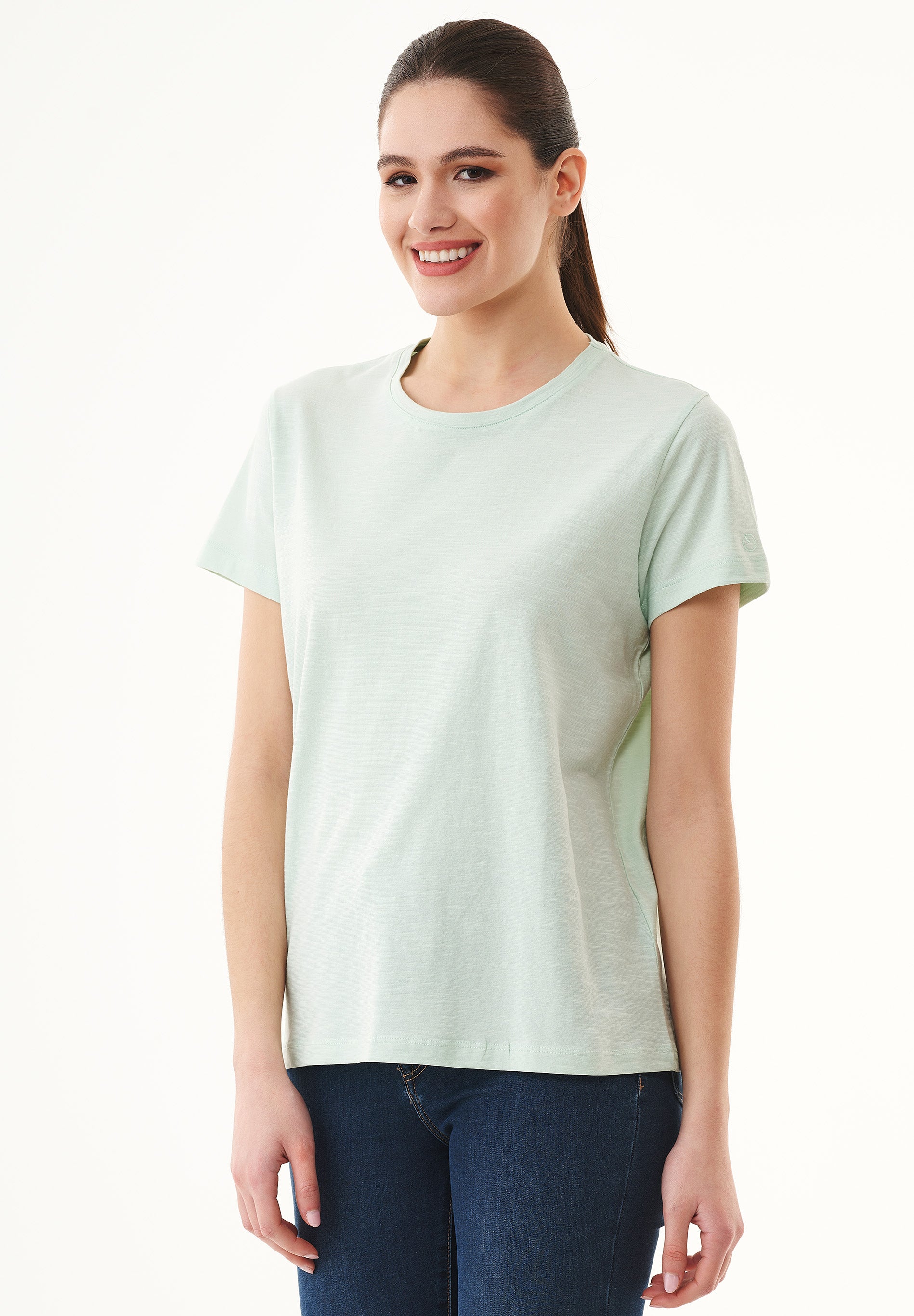 Basic T-Shirt aus Bio-Baumwolle