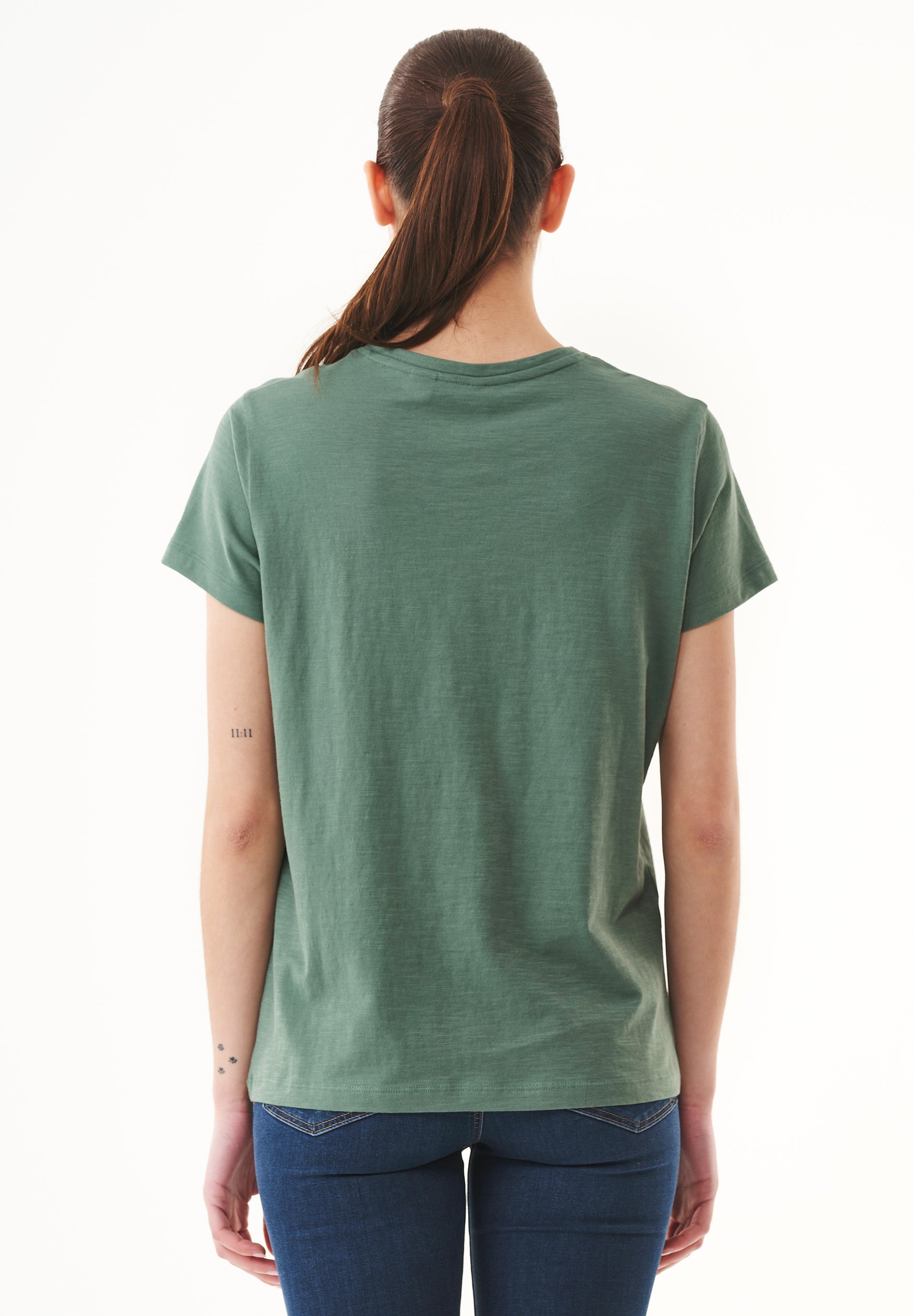 Basic T-Shirt aus Bio-Baumwolle