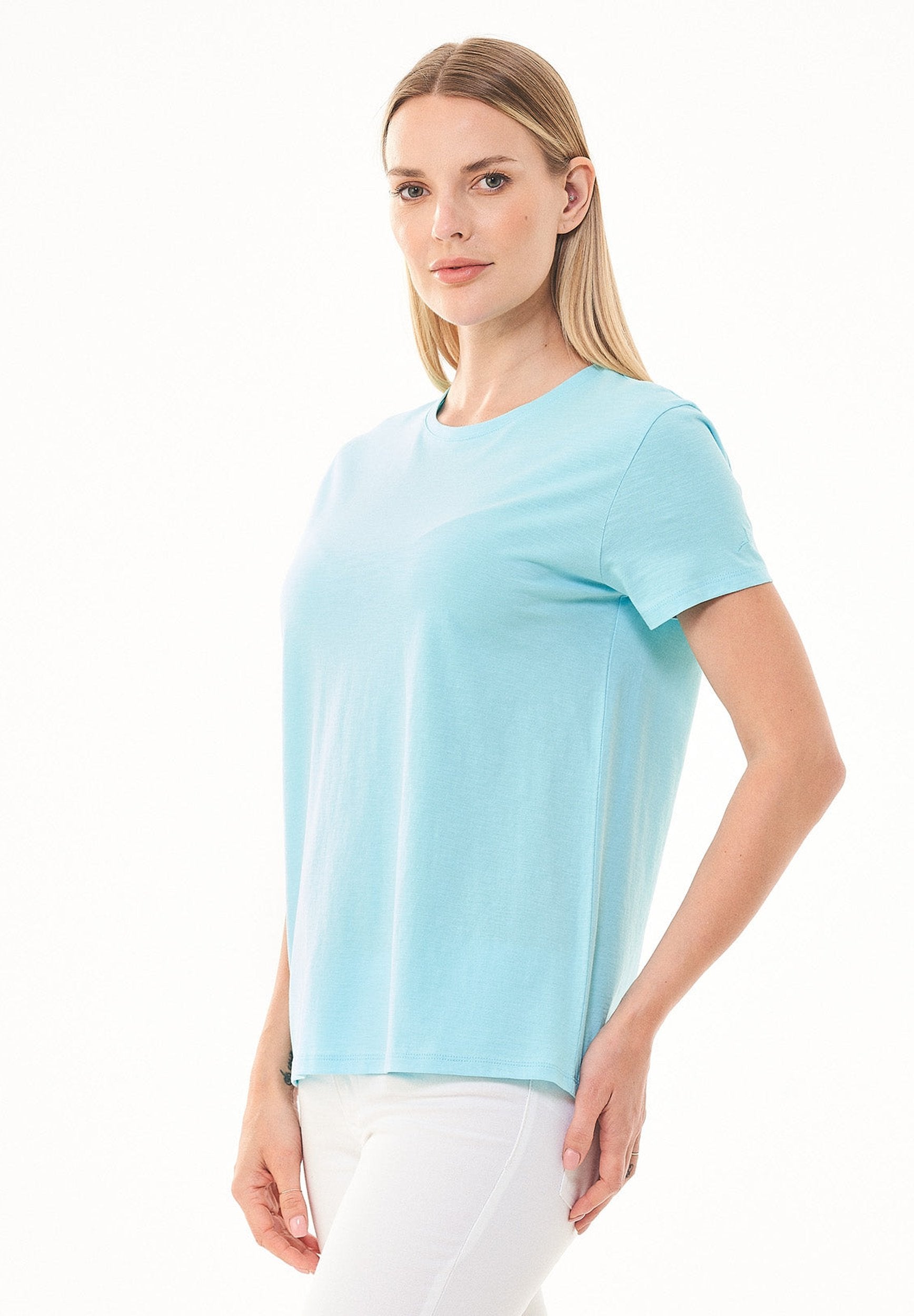 Basic T-Shirt aus Bio-Baumwolle