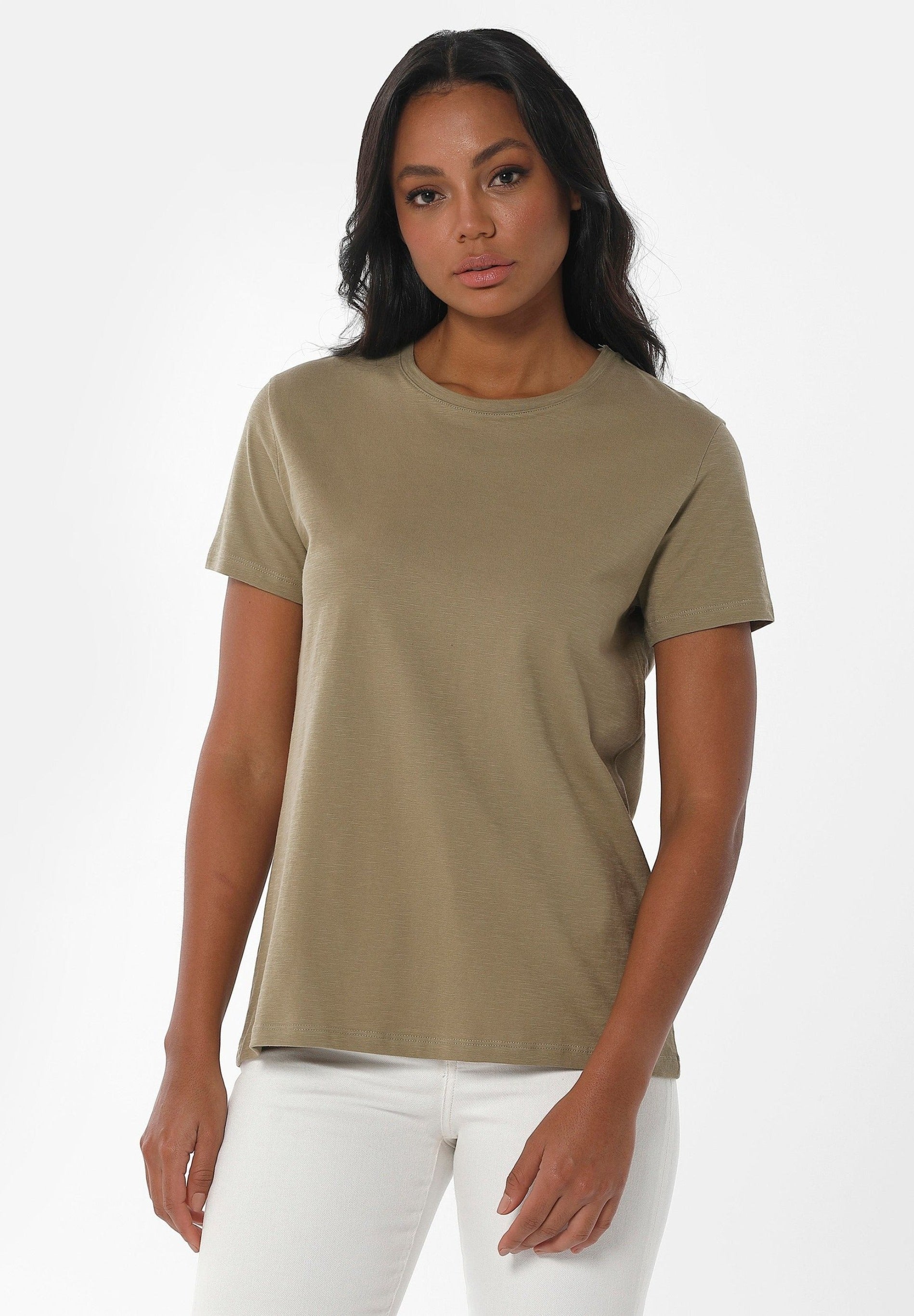 Basic T-Shirt aus Bio-Baumwolle