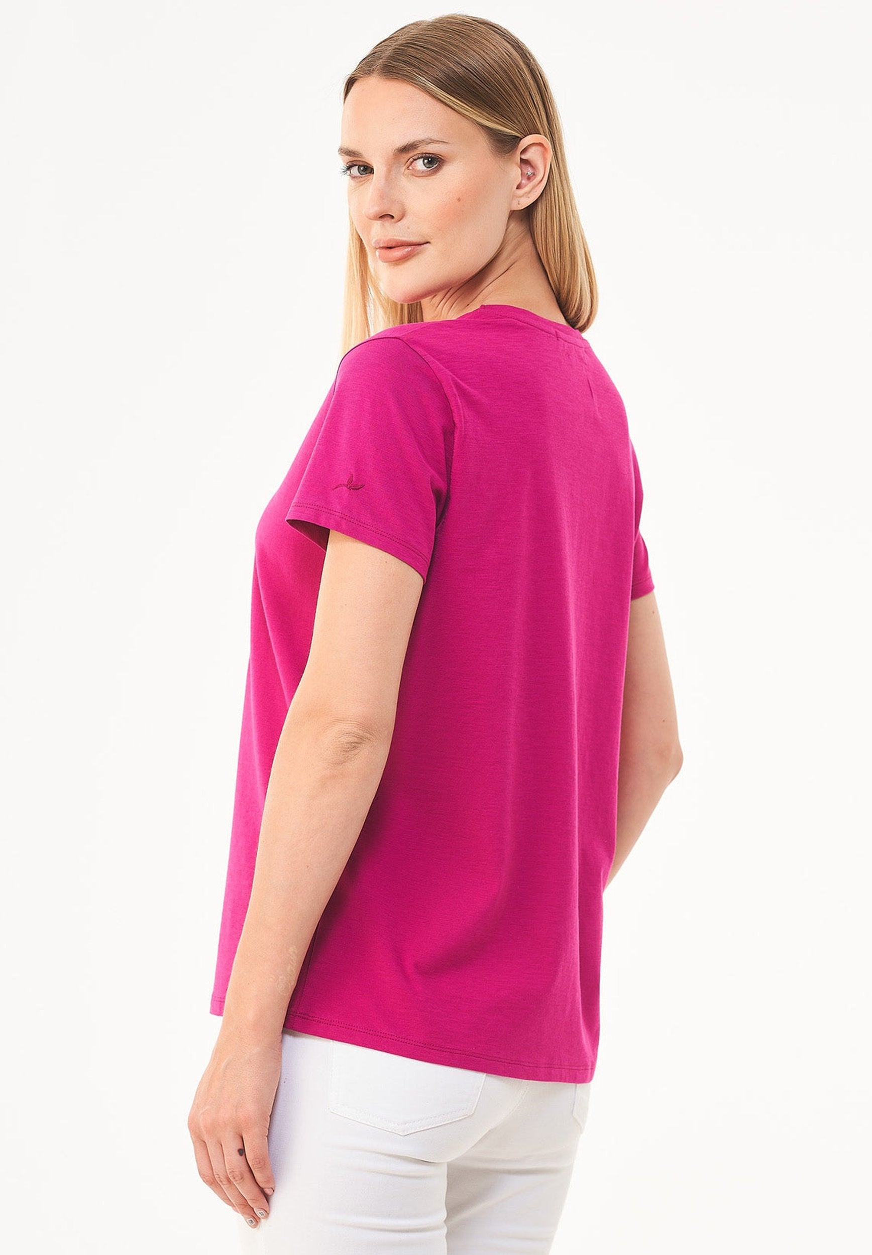 Basic T-Shirt aus Bio-Baumwolle