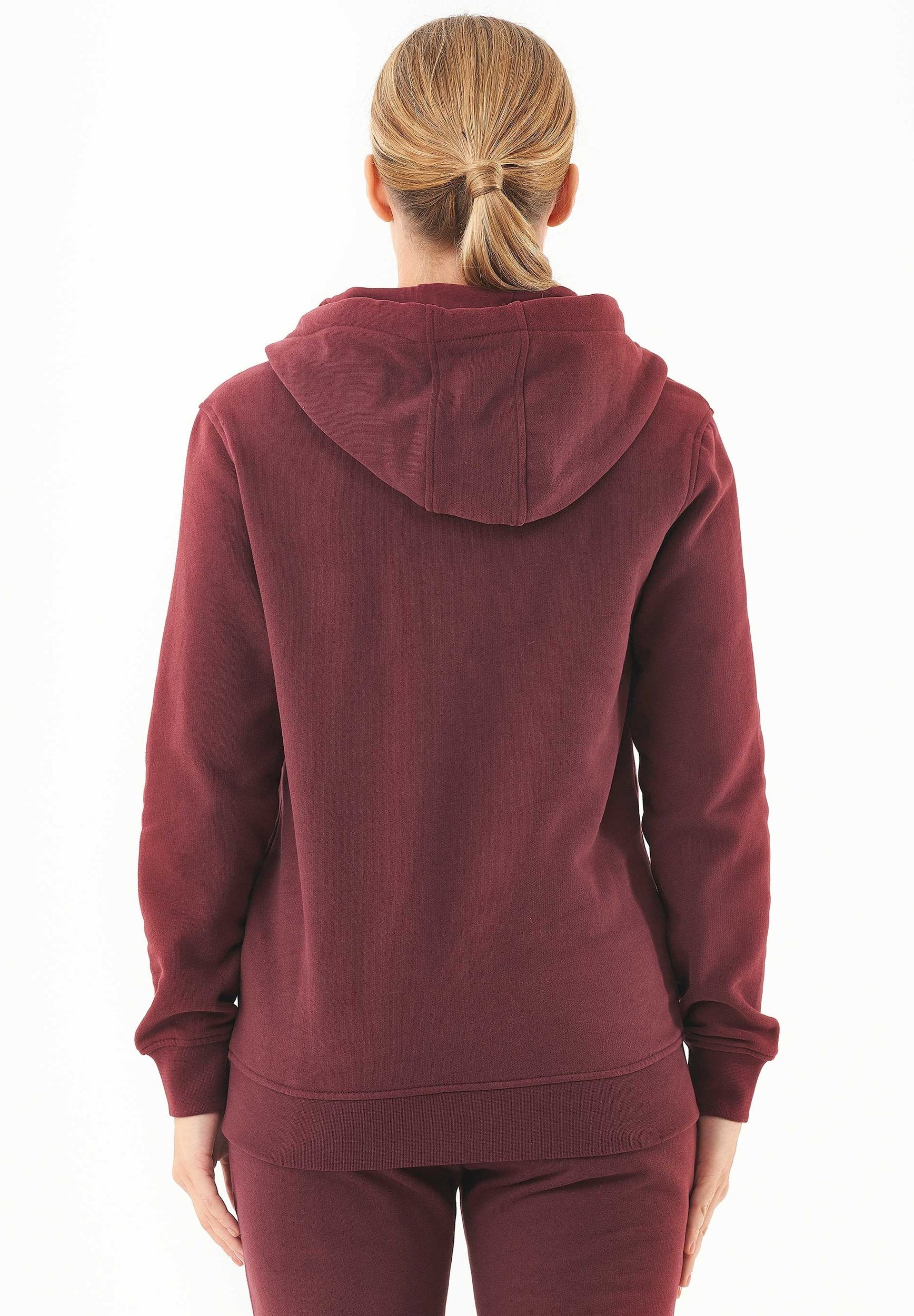 Soft Touch Zip-Hoodie aus Bio-Baumwolle