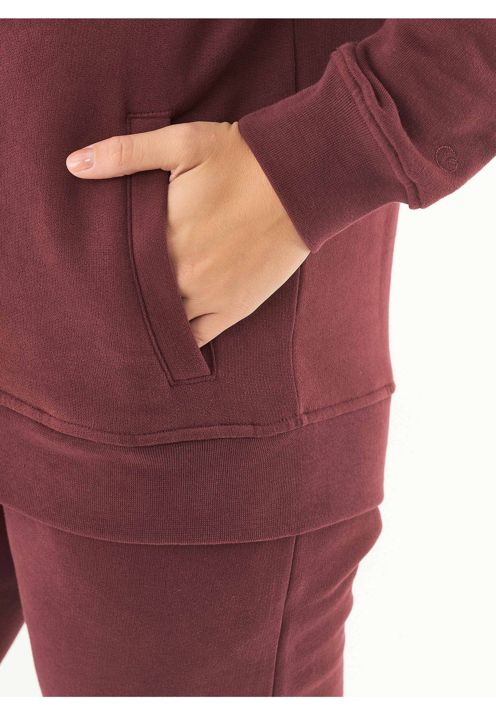 Soft Touch Zip-Hoodie aus Bio-Baumwolle