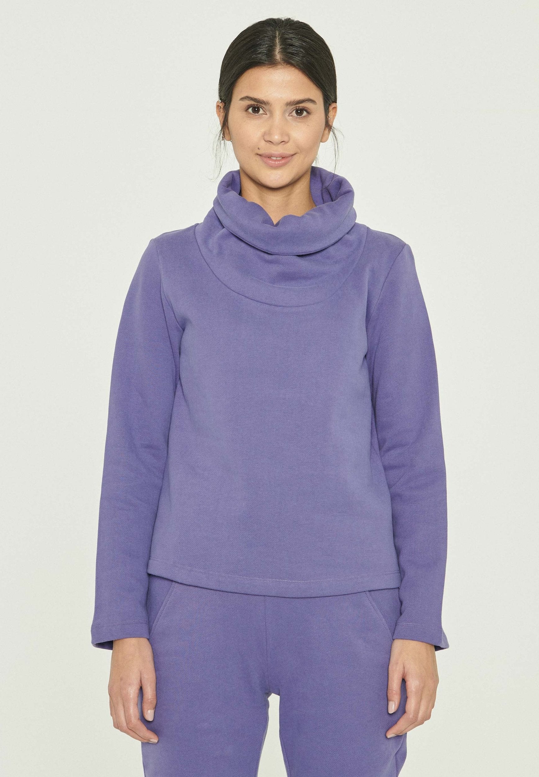 Rollkragenpullover aus Bio-Baumwolle