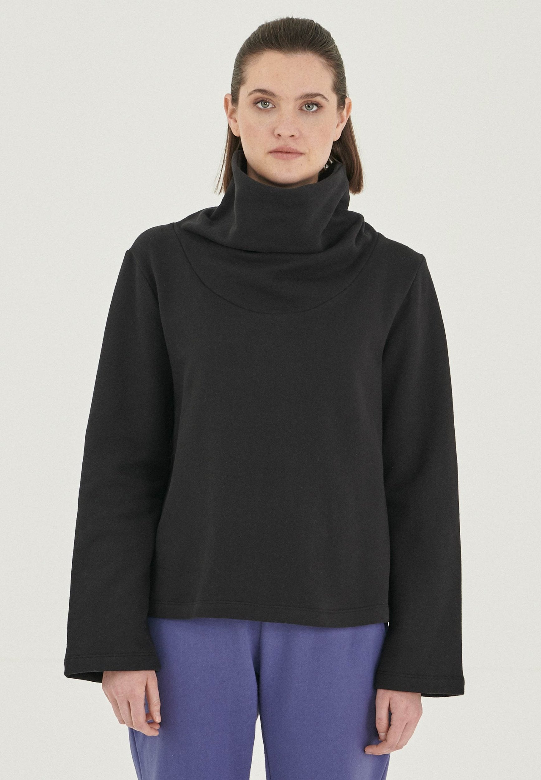Rollkragenpullover aus Bio-Baumwolle