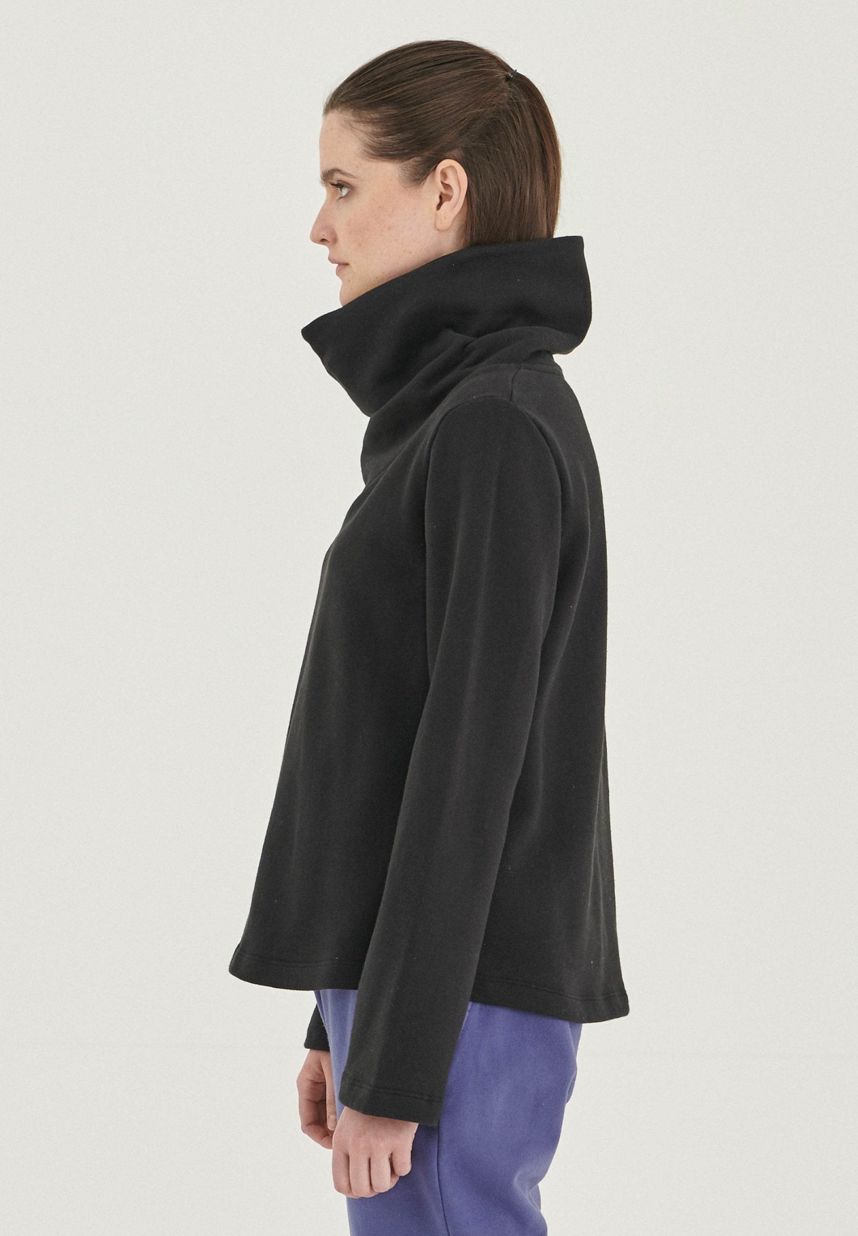 Rollkragenpullover aus Bio-Baumwolle
