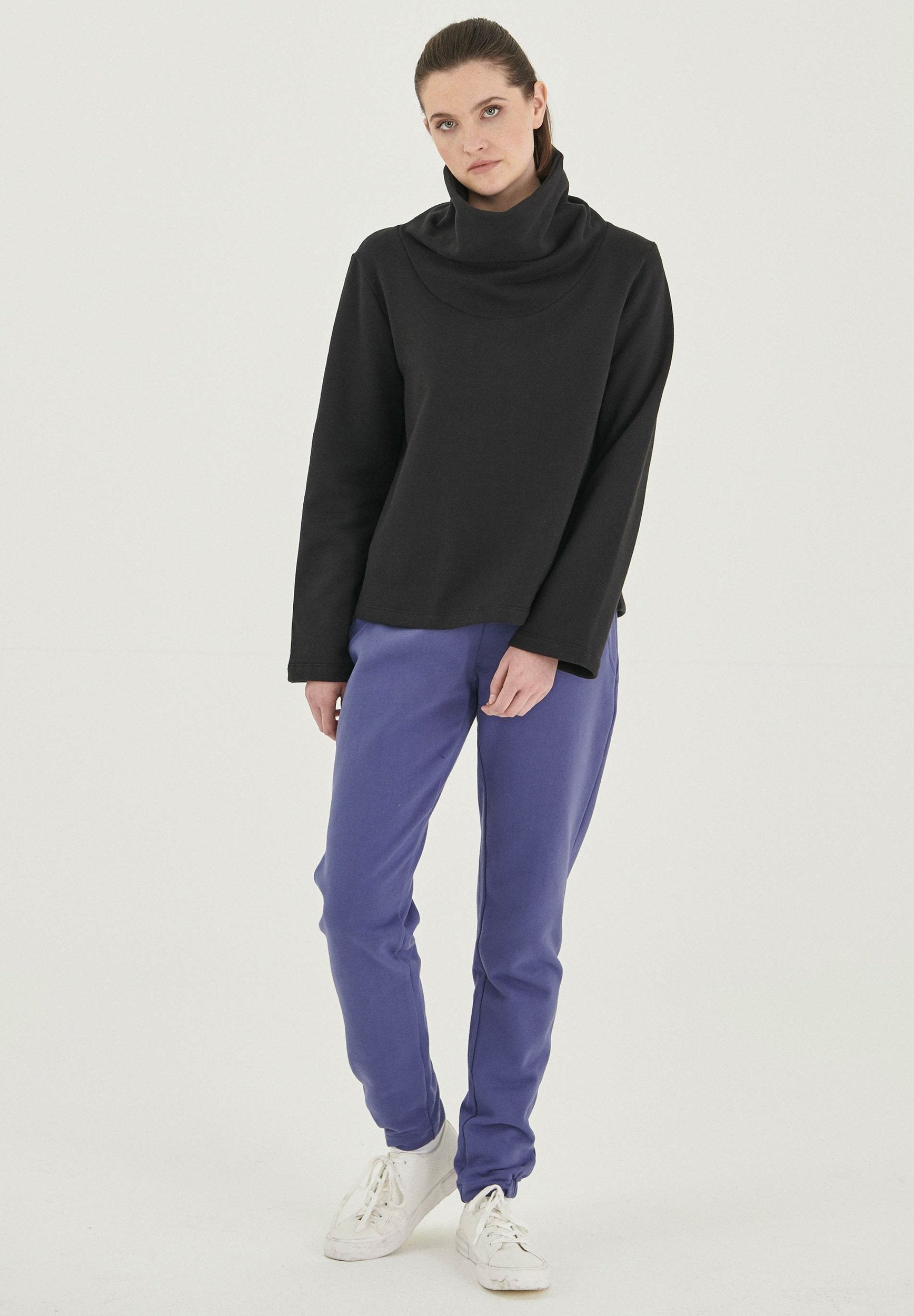Rollkragenpullover aus Bio-Baumwolle