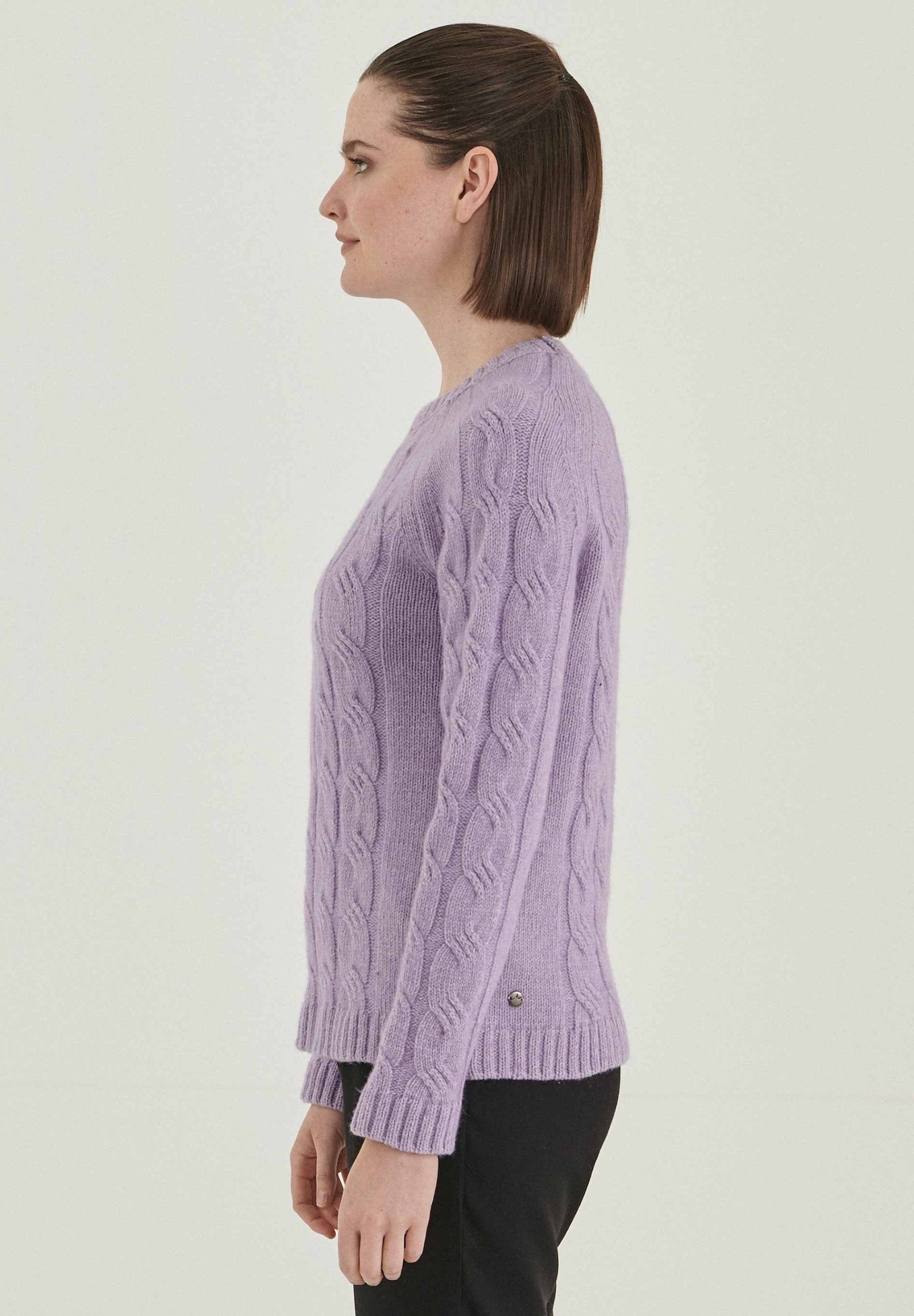 Pullover aus Bio-Merinowolle und Bio-Baumwolle