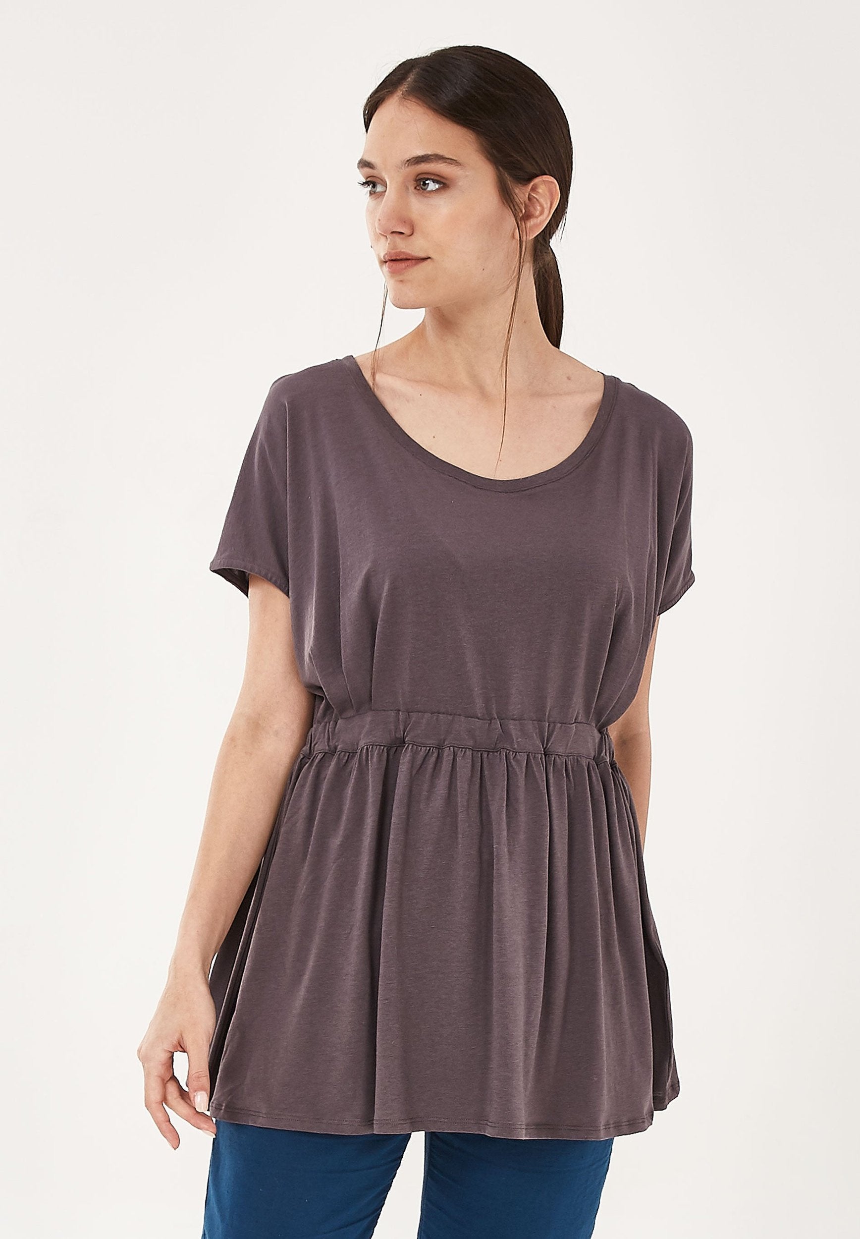 T-Shirt aus TENCEL™ Lyocell-Mix