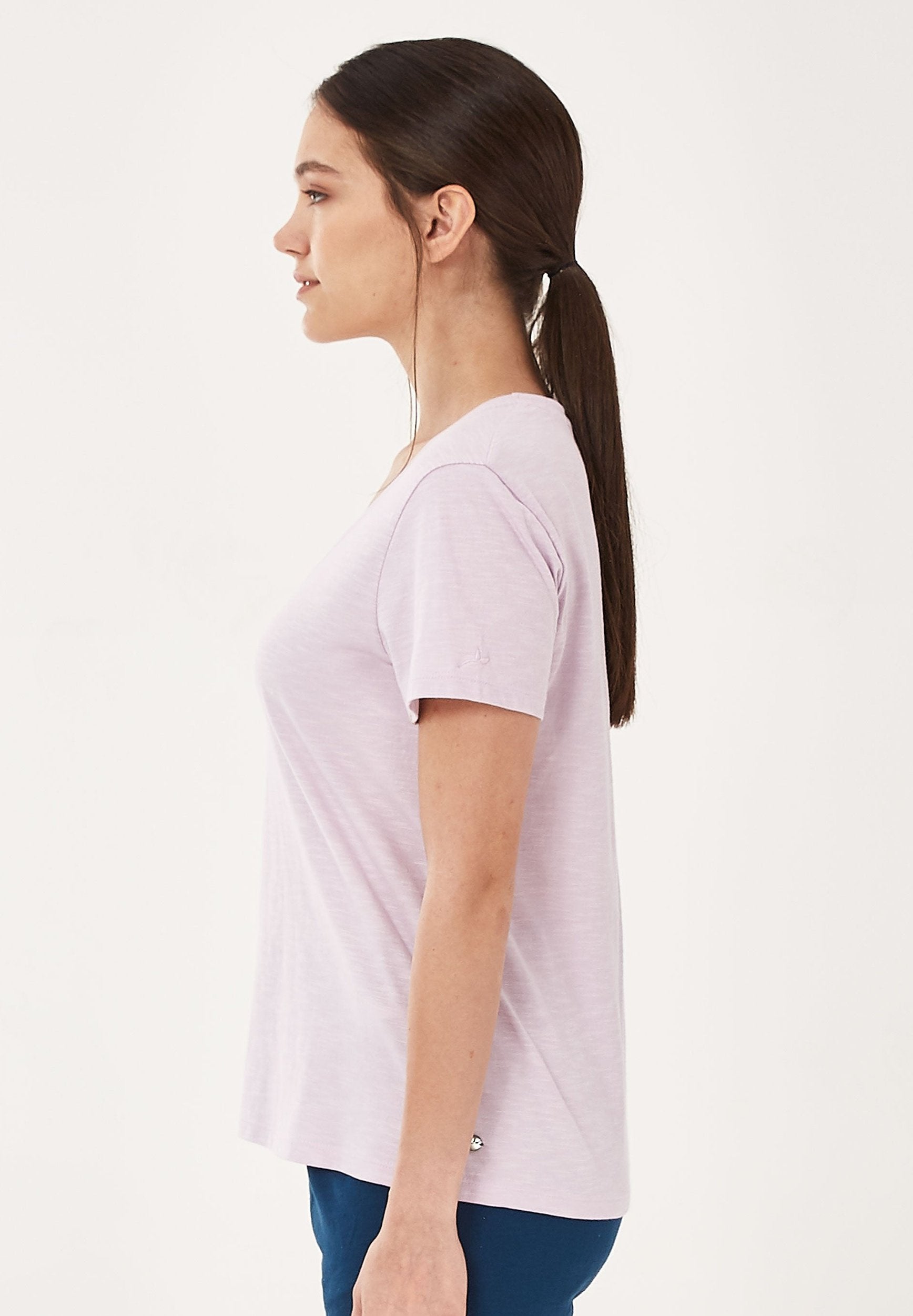 T-Shirt aus Bio-Baumwolle mit Schmetterling-Print