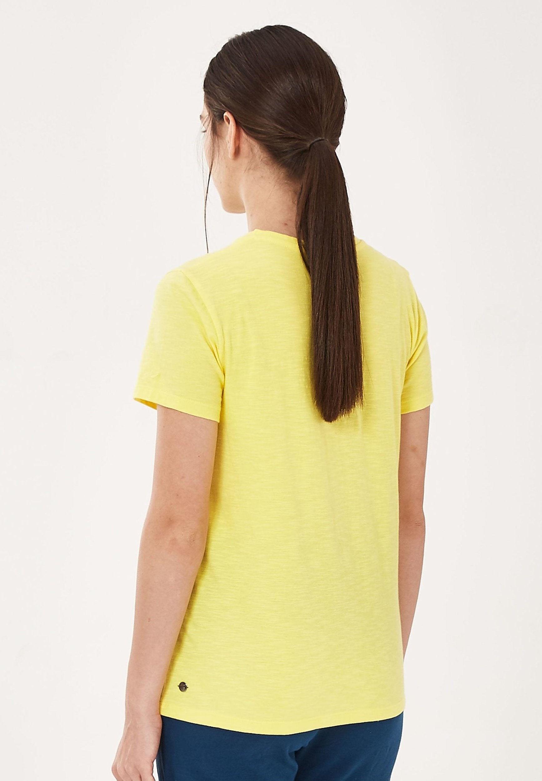 T-Shirt aus Bio-Baumwolle mit Text-Print