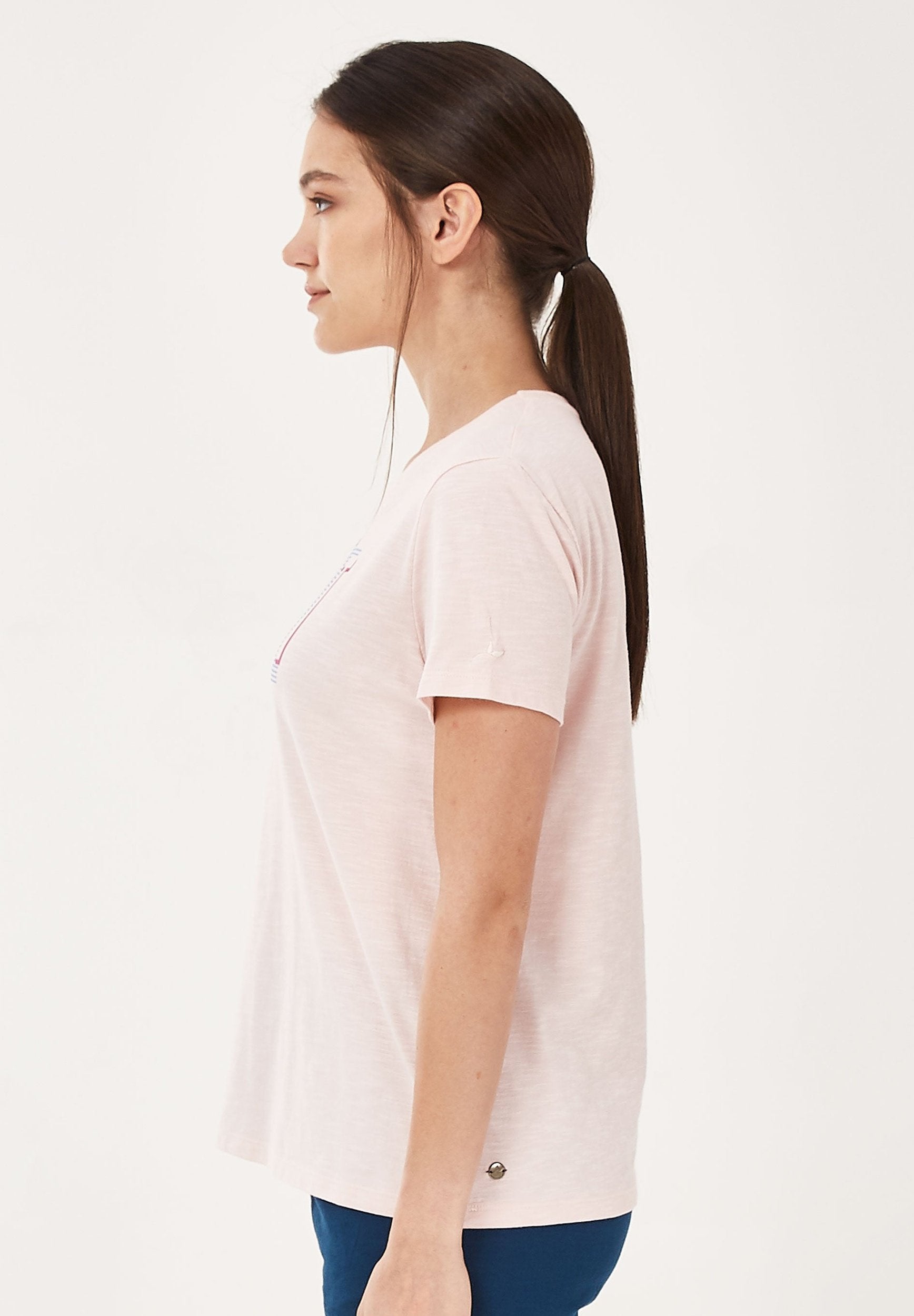 T-Shirt aus Bio-Baumwolle mit Print