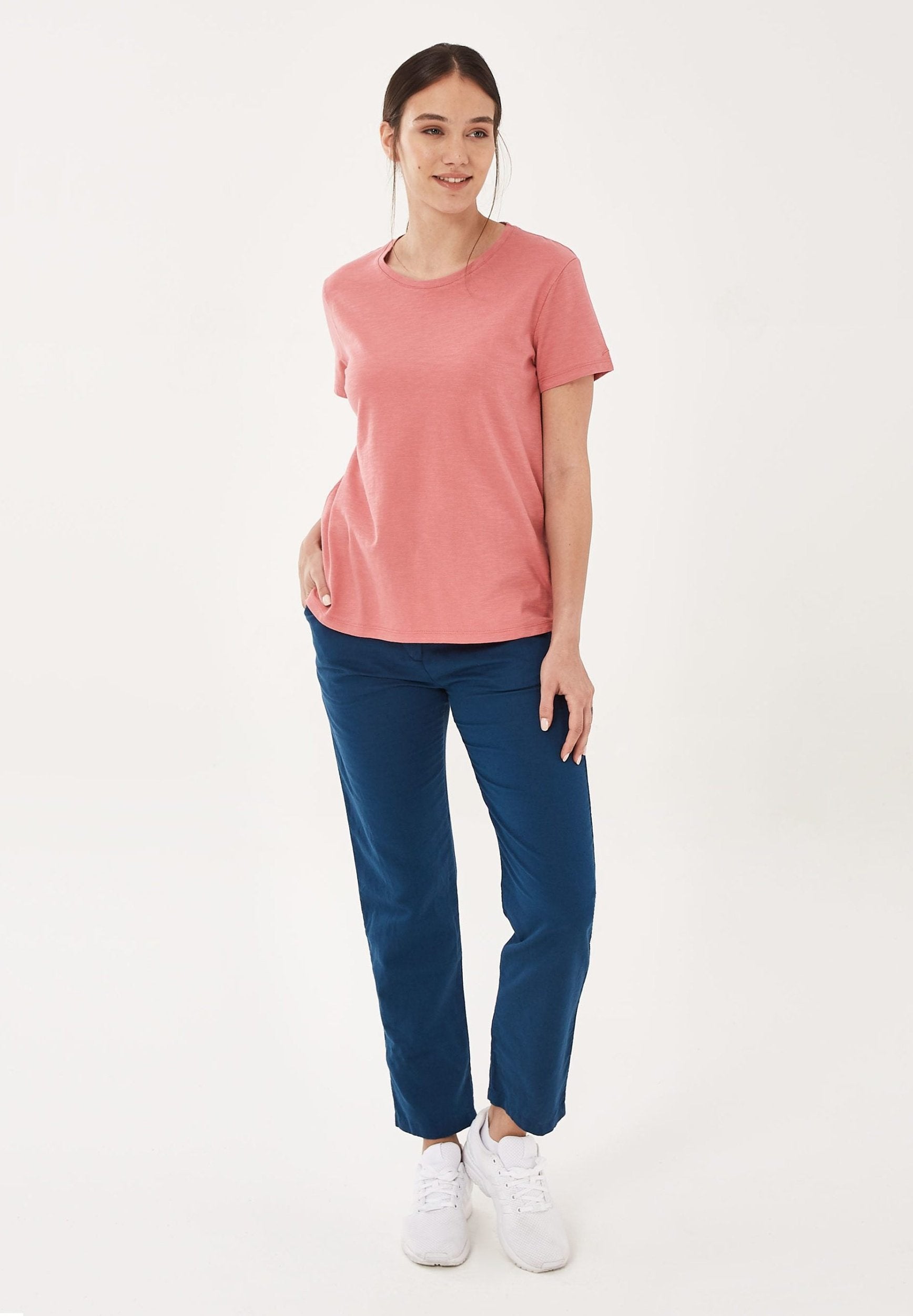 Basic T-Shirt aus Bio-Baumwolle