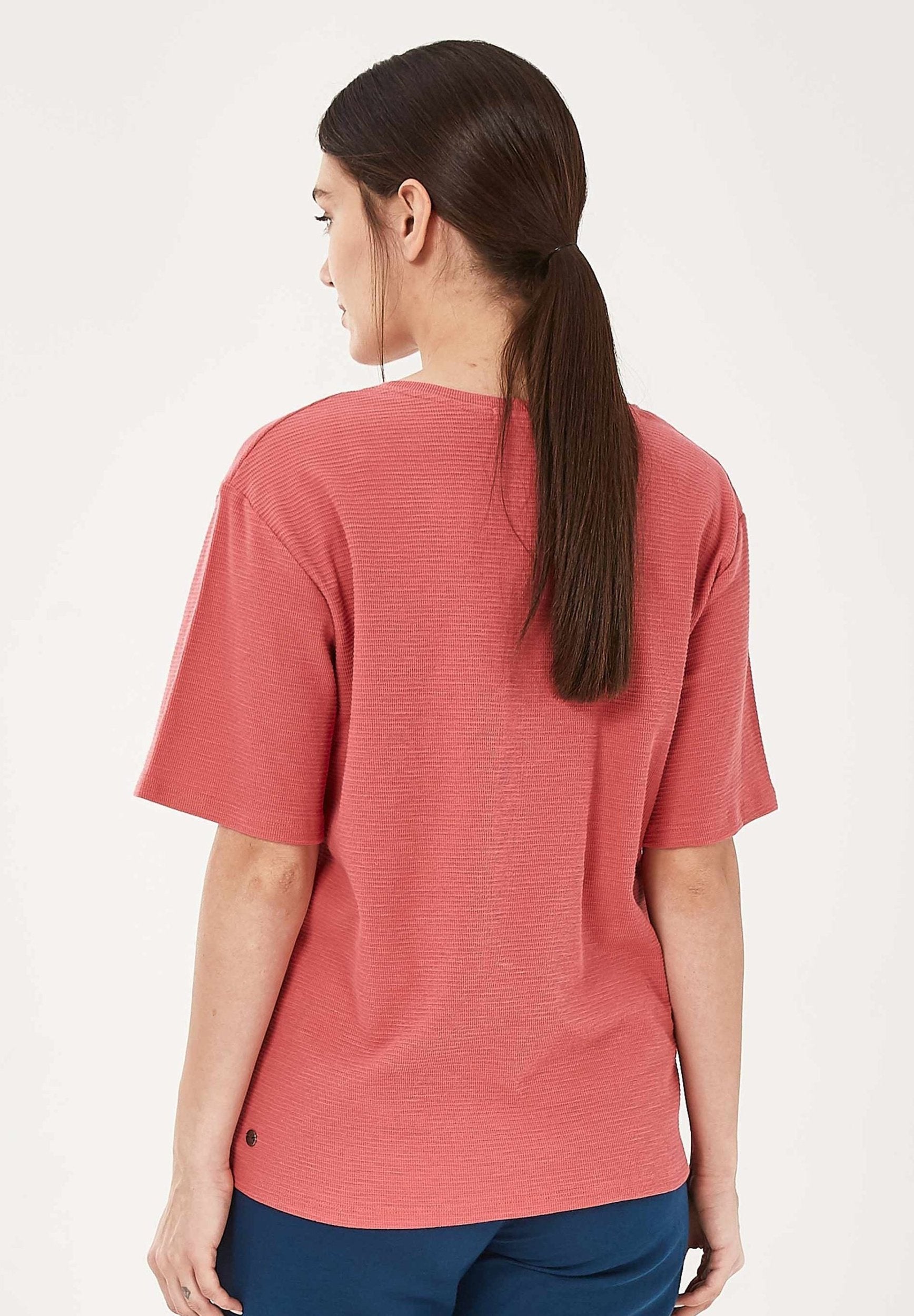 T-Shirt aus Bio-Baumwolle mit halblangen Ärmeln