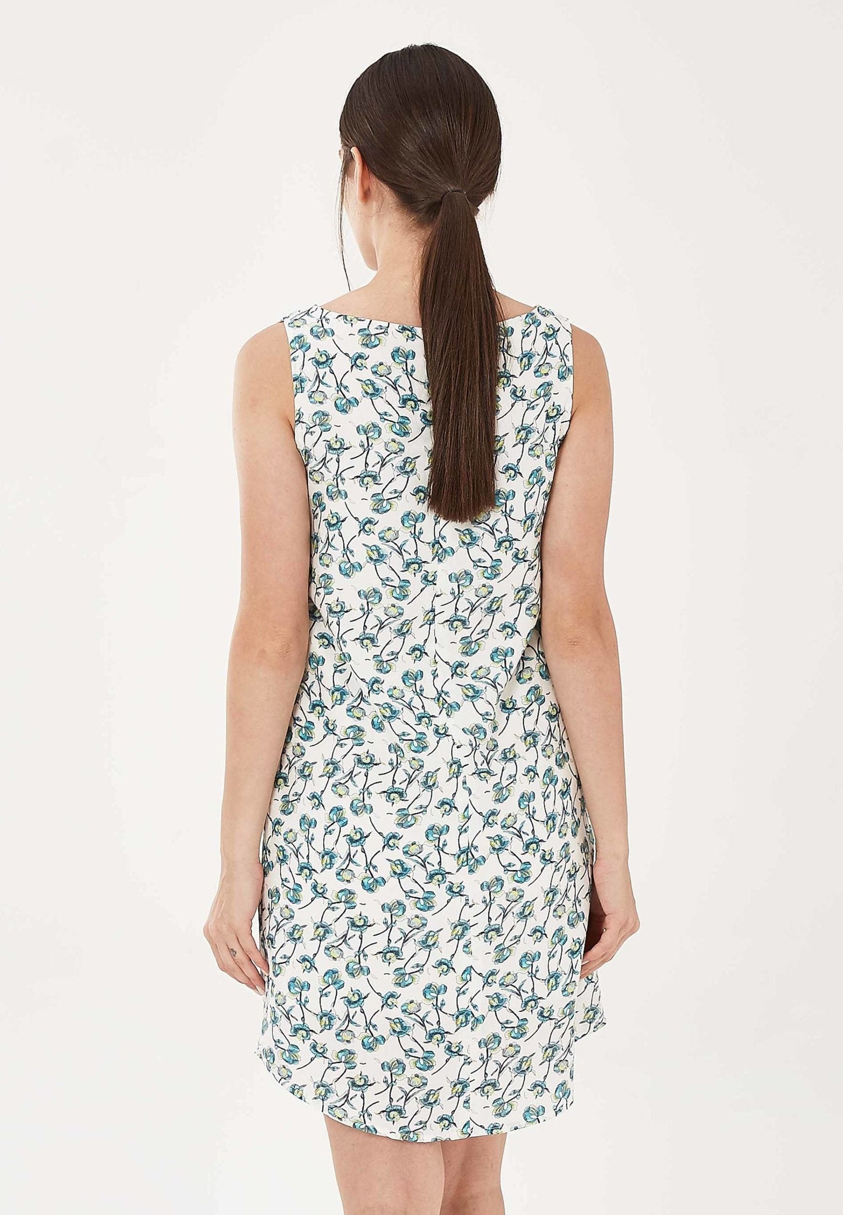 Kleid aus TENCEL™ Lyocell mit Allover-Print
