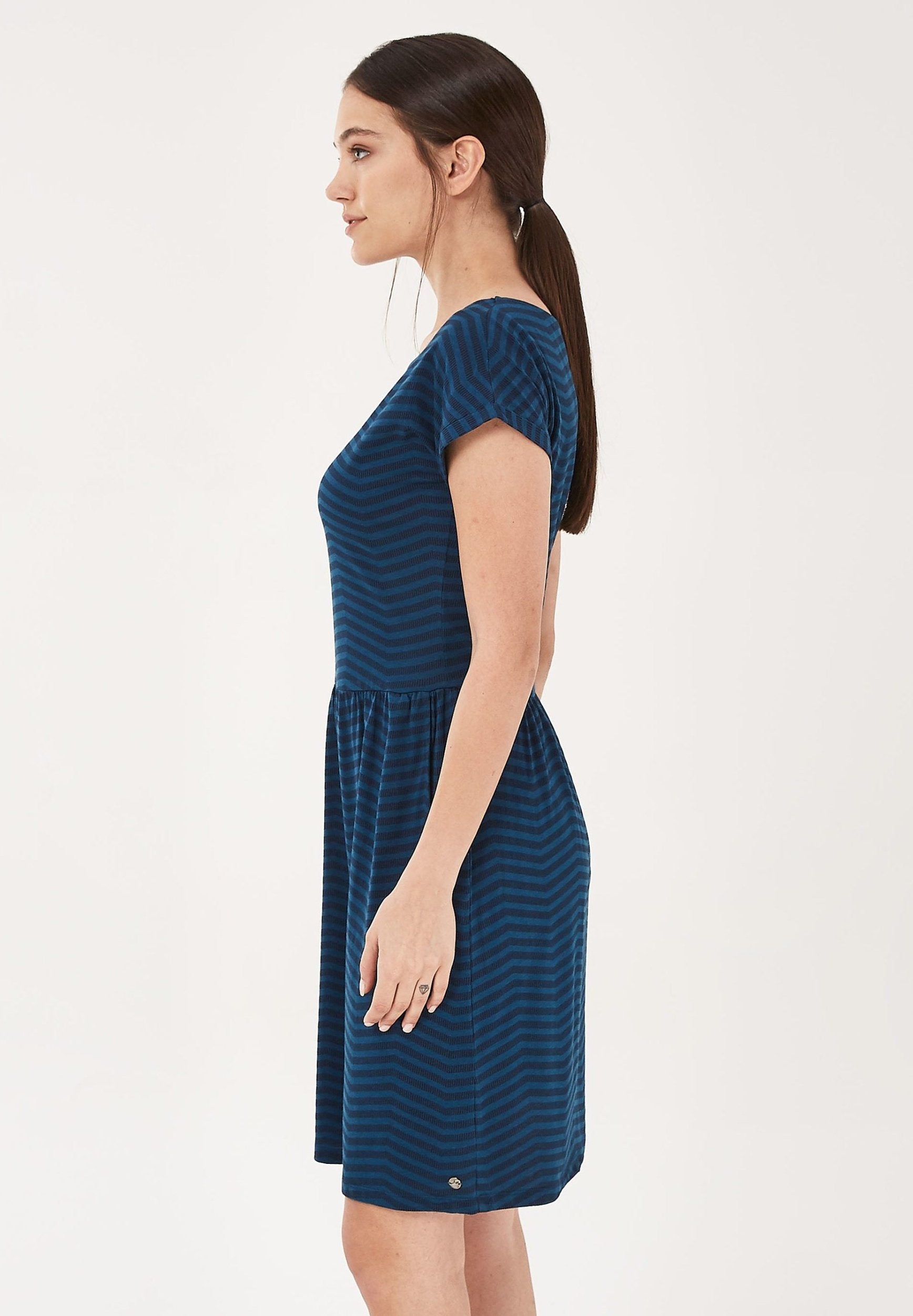 Jerseykleid aus TENCEL™ Lyocell mit Bio-Baumwolle