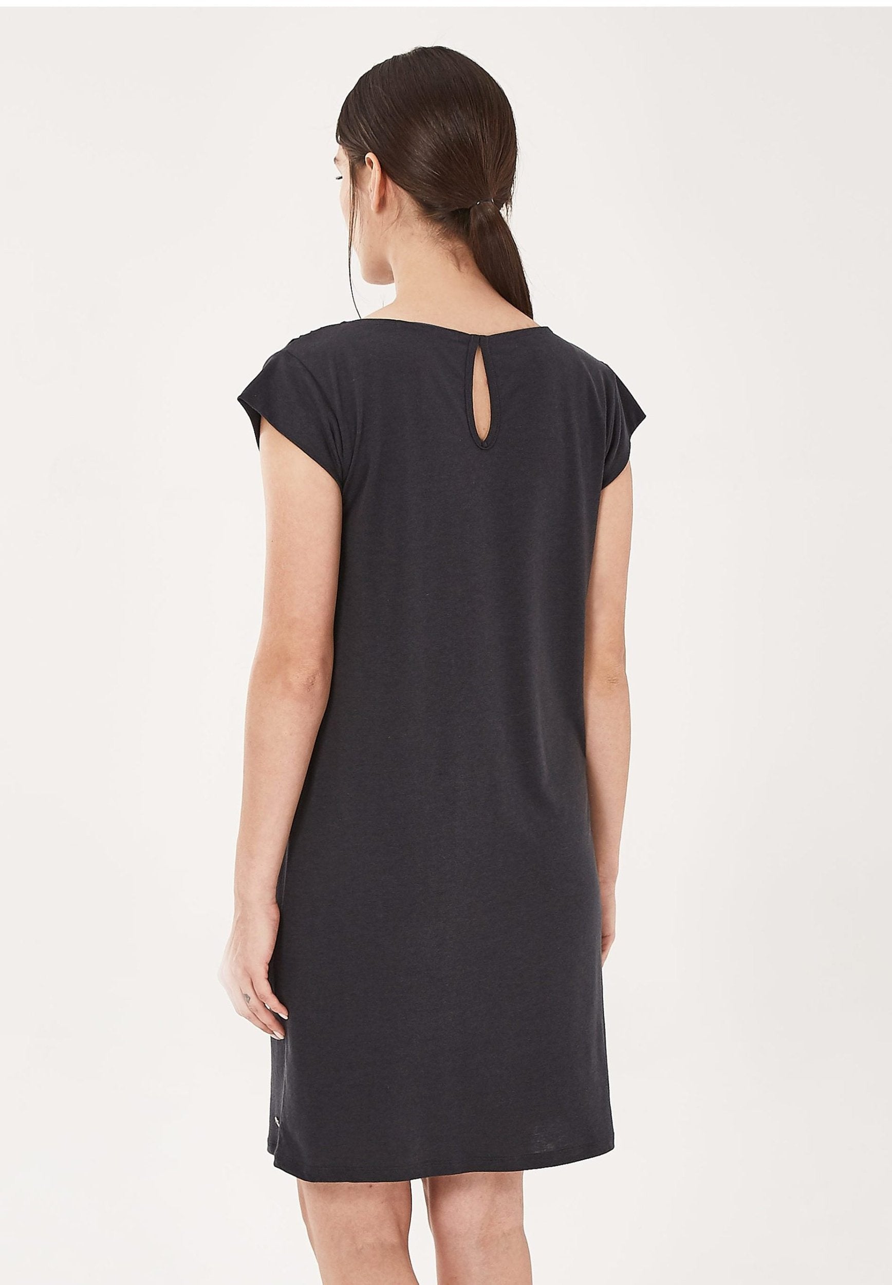 Jerseykleid aus TENCEL™ Lyocell mit Bio-Baumwolle