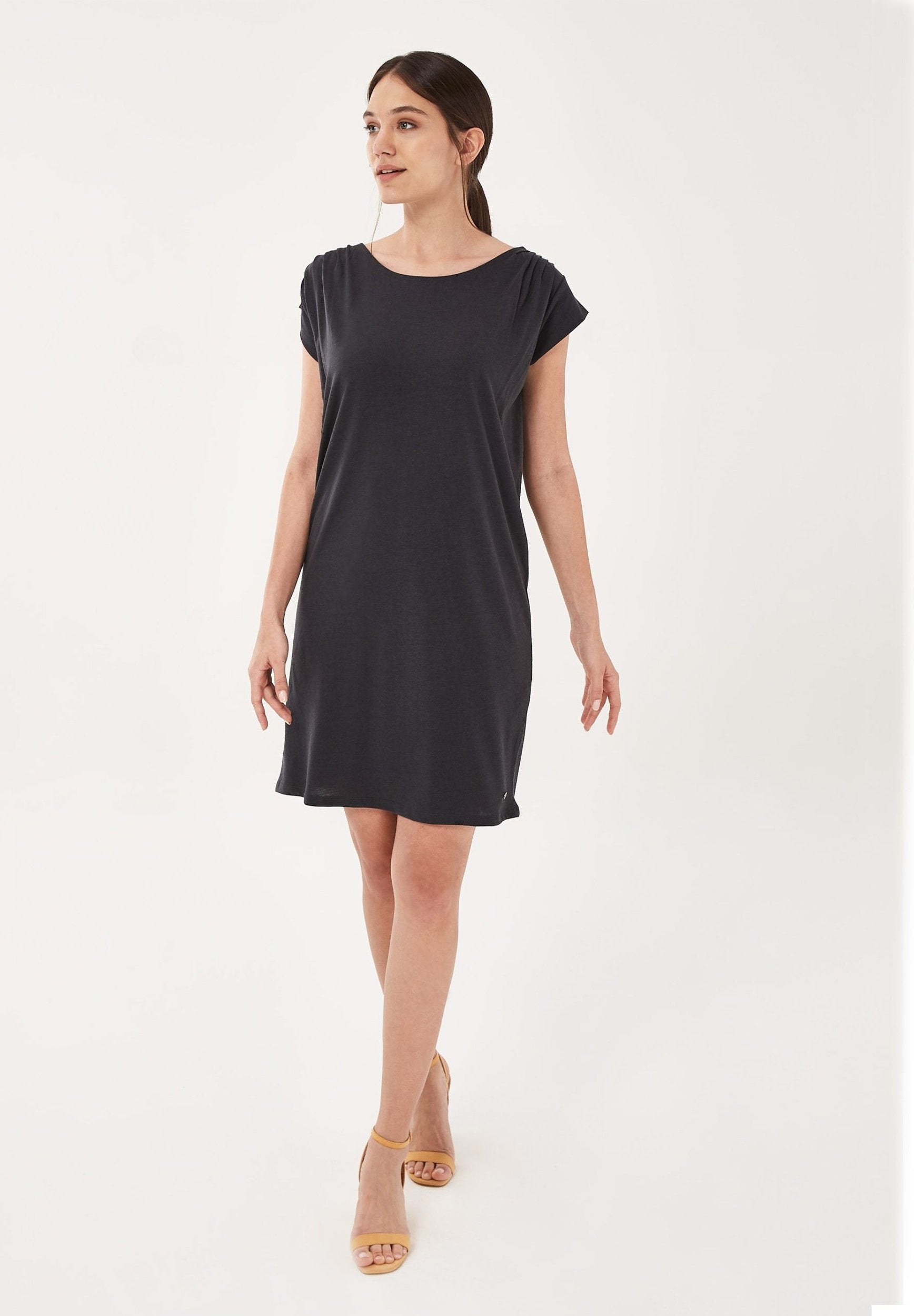 Jerseykleid aus TENCEL™ Lyocell mit Bio-Baumwolle