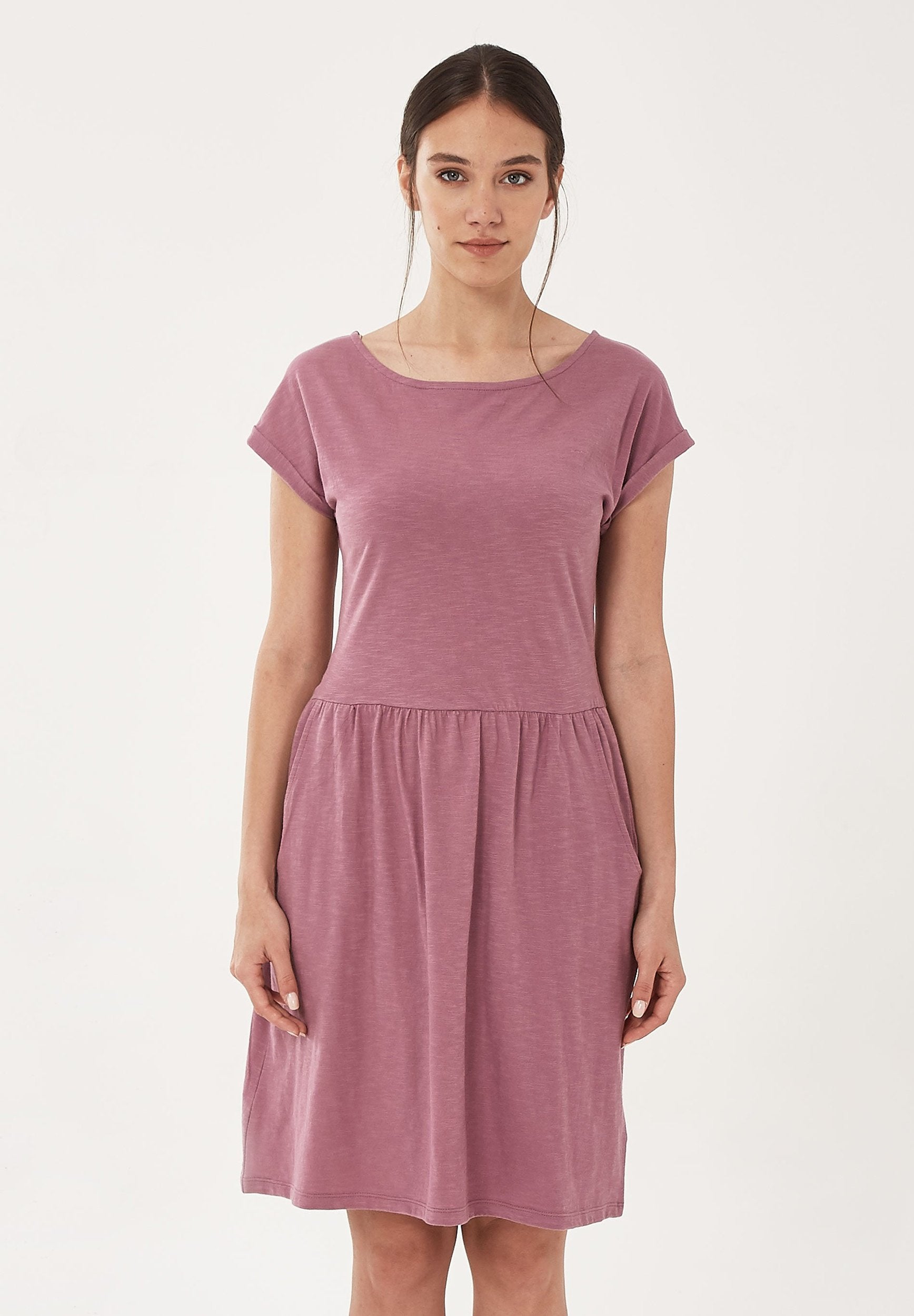 Slub-Jersey-Kleid aus Bio-Baumwolle